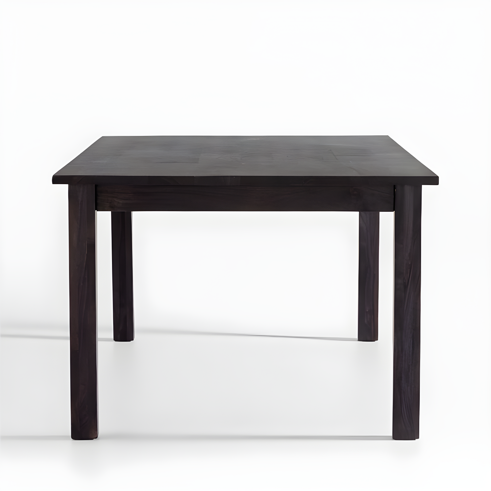 Basque 82"-118" Charcoal Grey Solid Wood Extendable Dining Table