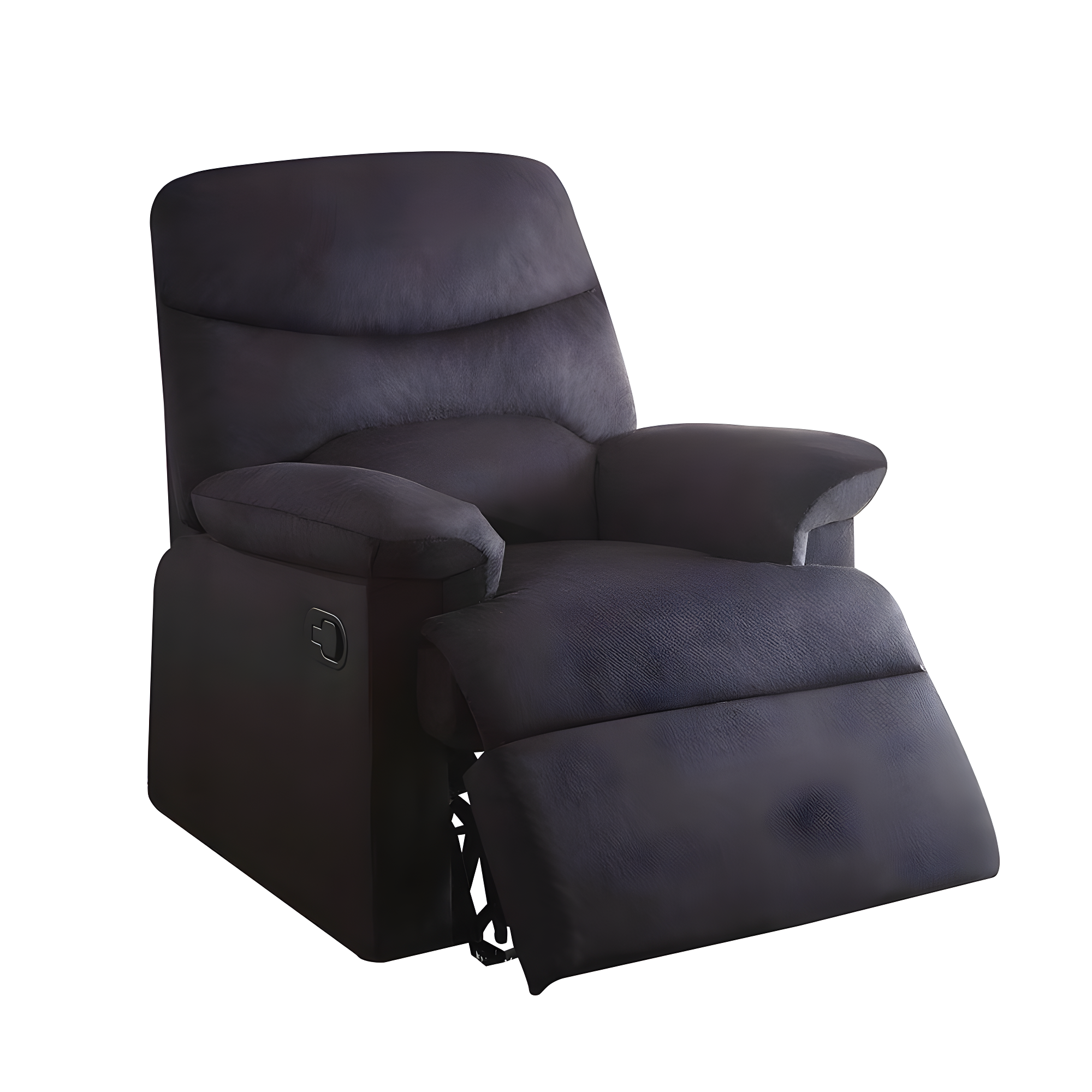 Oakwood Woven Fabric Recliner, Black