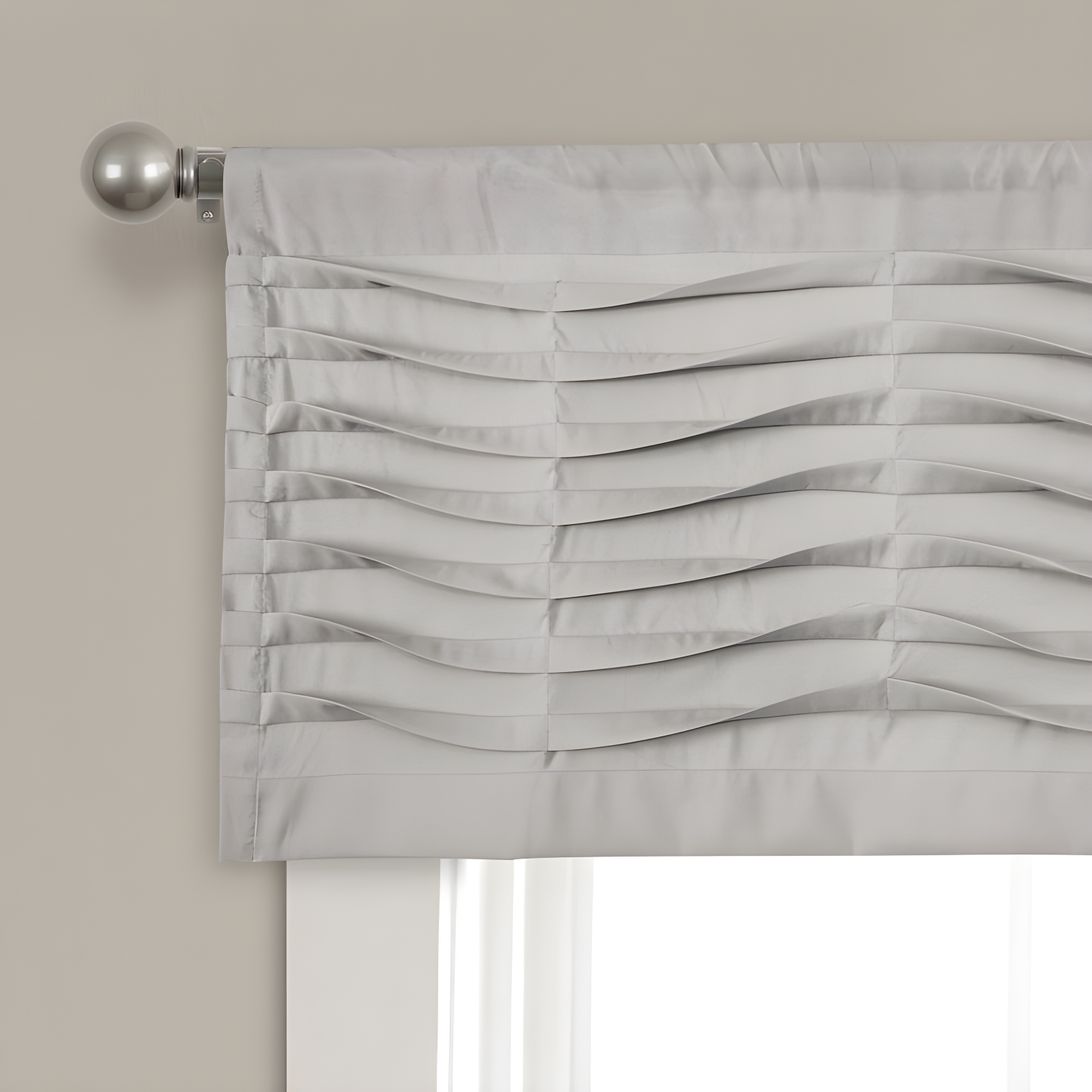 Lush Decor Tailored 52'' W Window Valance