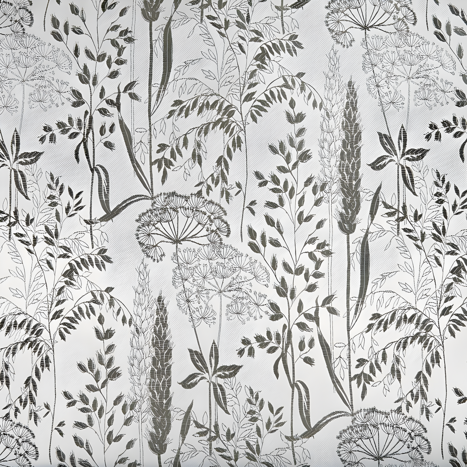 Scott Living Scott Living Aubry Shimmering Floral 100% Blackout Back Tab Curtain Panel