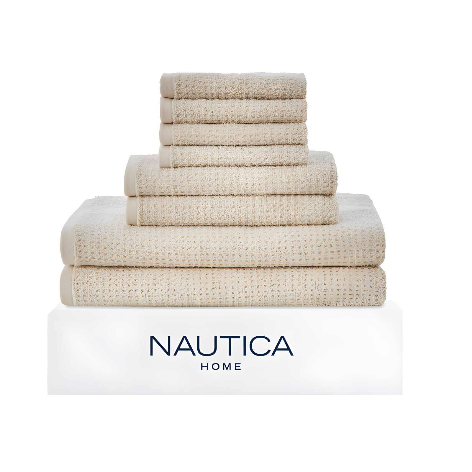 Nautica Oasis 8 Piece 100% Cotton Towel Set
