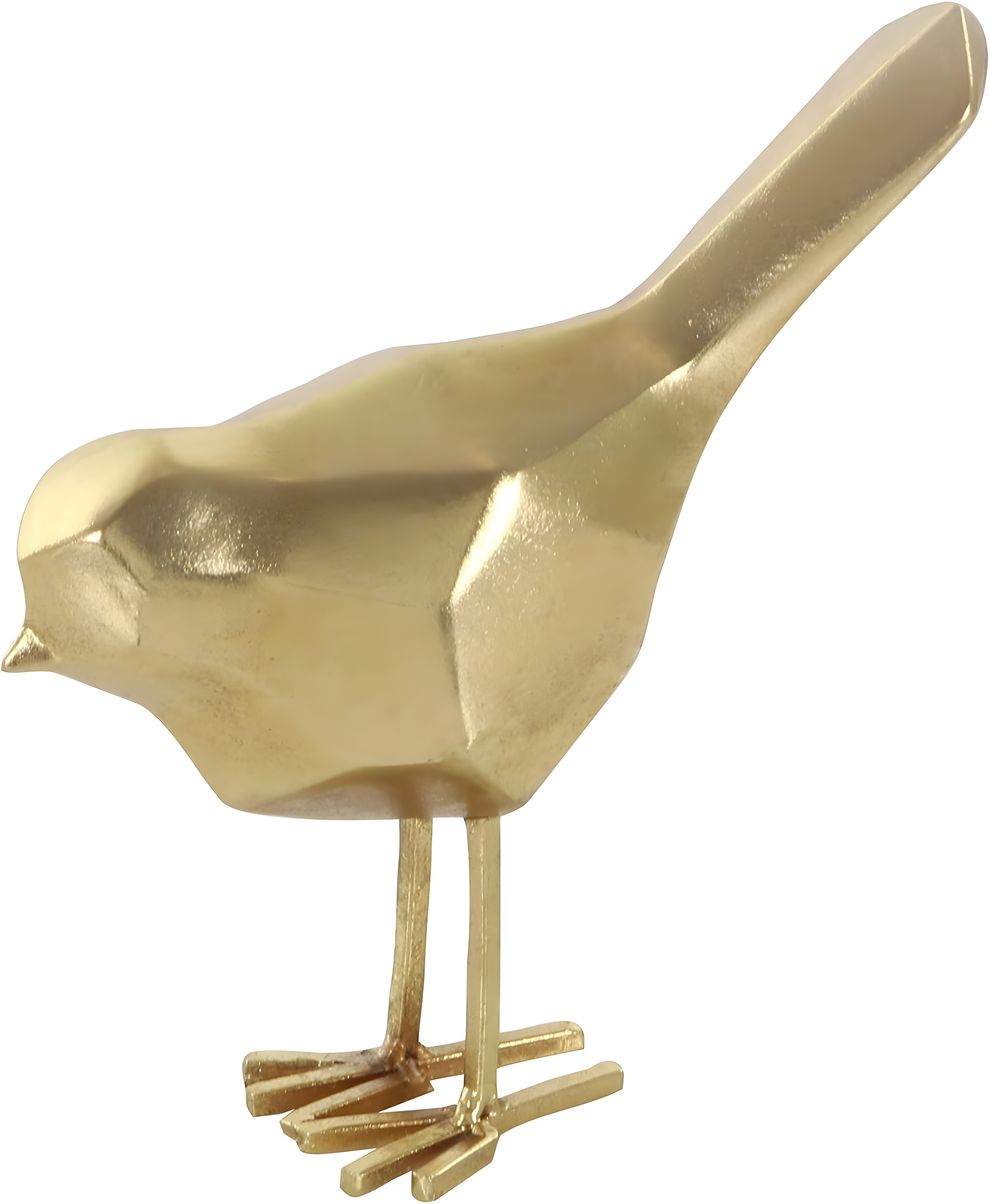 CosmoLiving by Cosmopolitan Polystone Bird Decorative Sculpture with Origami Accents