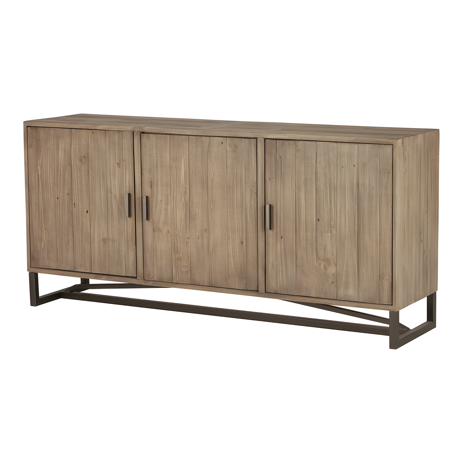 Lopez 68" Wide Pine Wood Sideboard