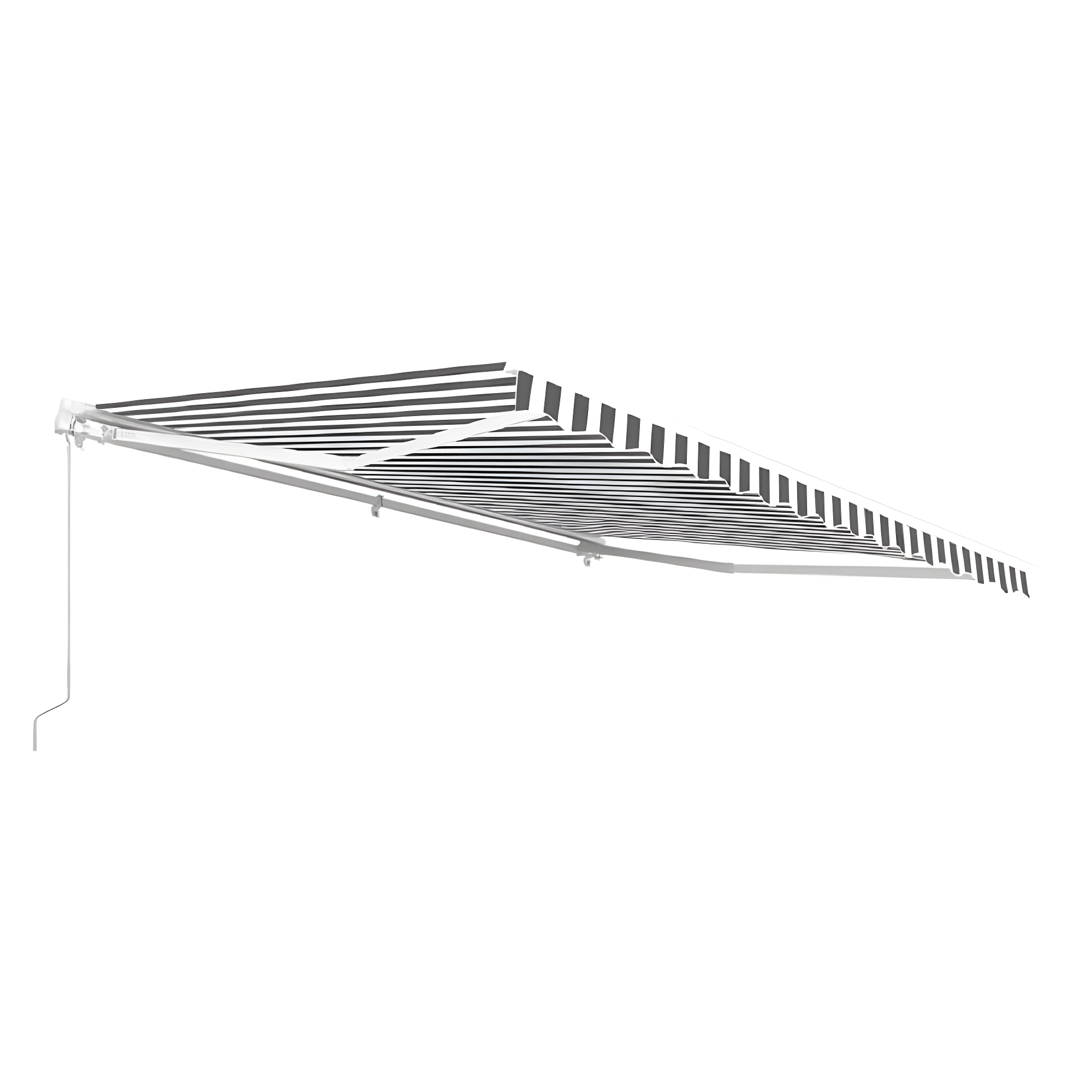 Retractable Patio Awning - White Frame
