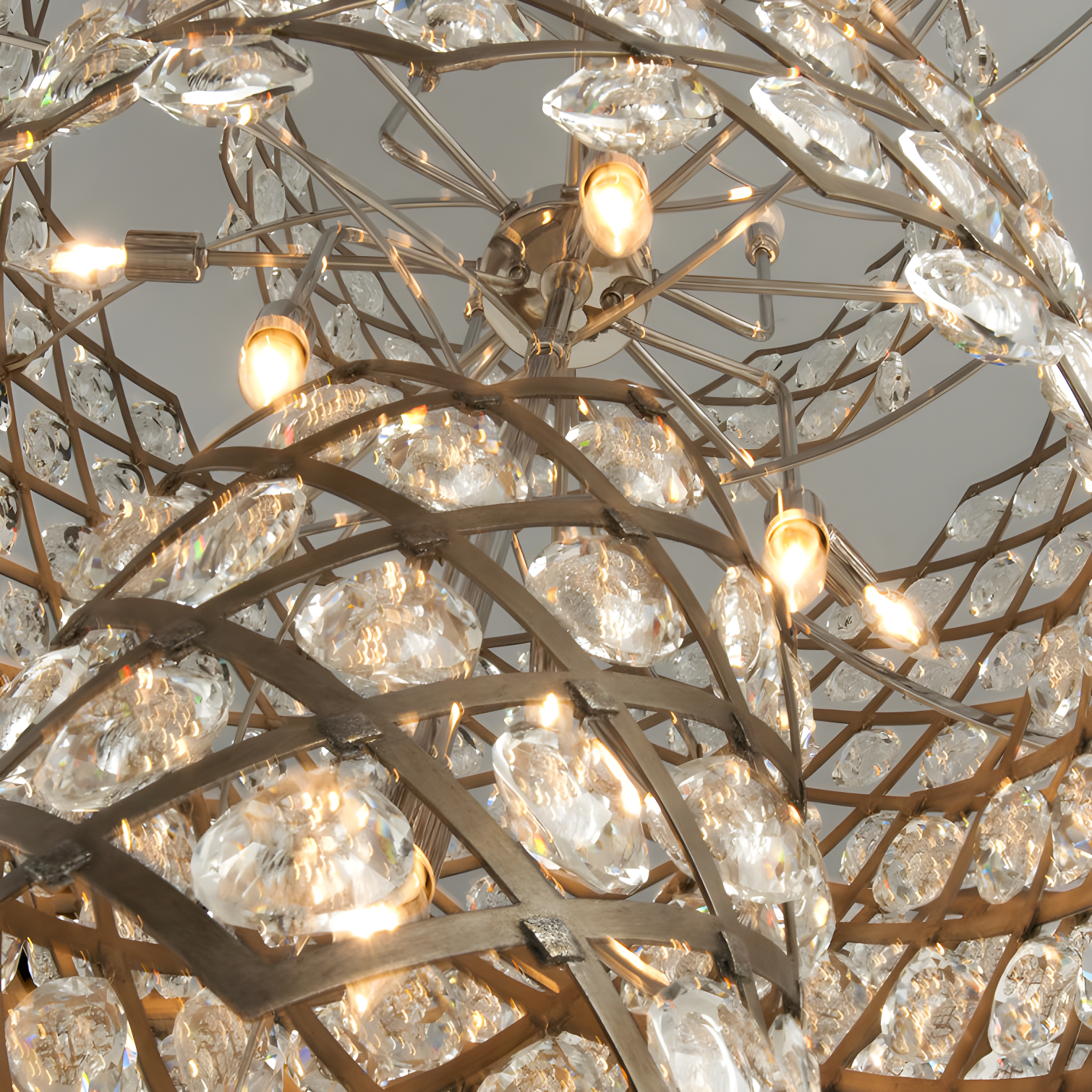 Tiara 7 - Light Unique / Statement Tiered Chandelier