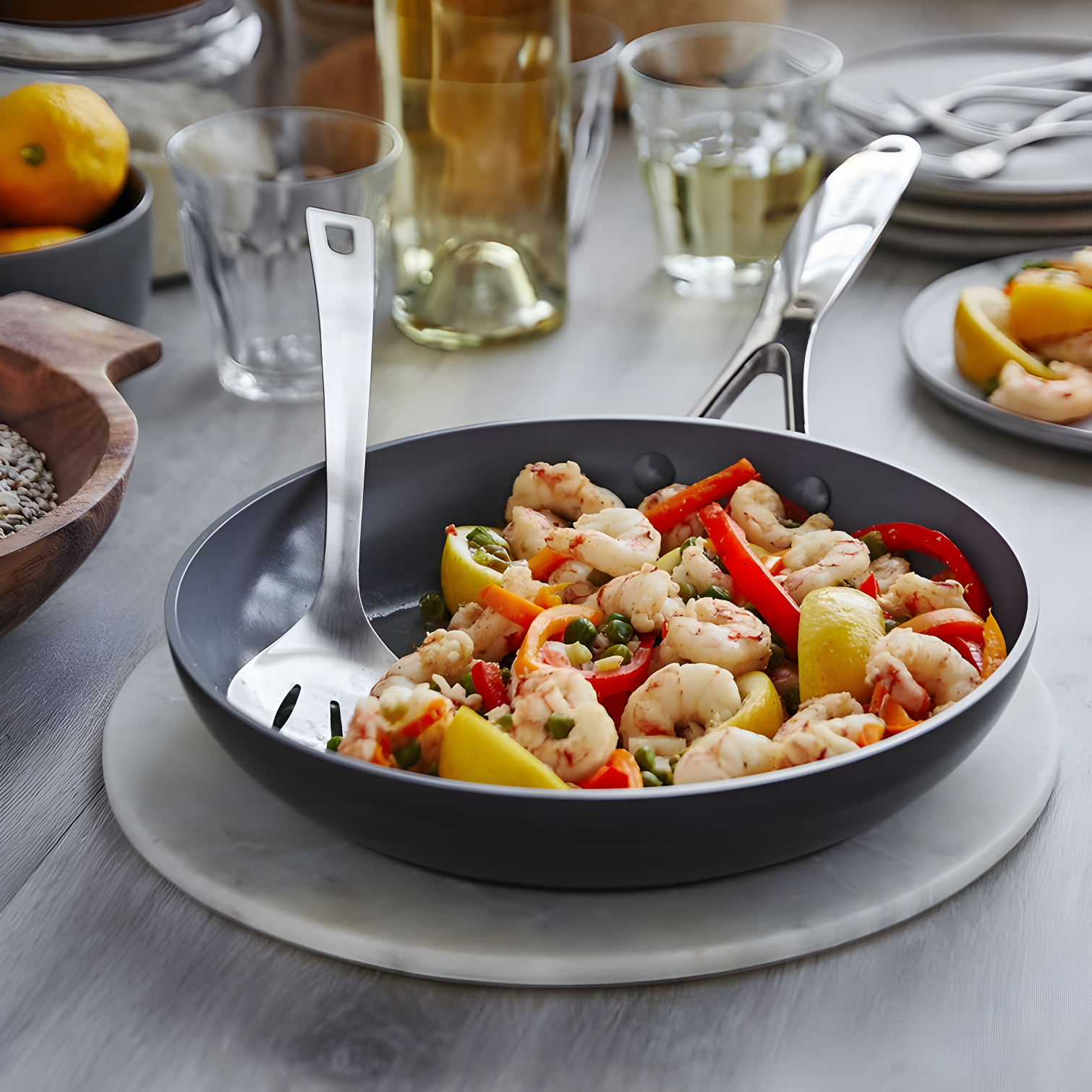 GreenPan GreenPan Valencia Pro Healthy Ceramic Nonstick Hard-Anodized Aluminum Frying Pan
