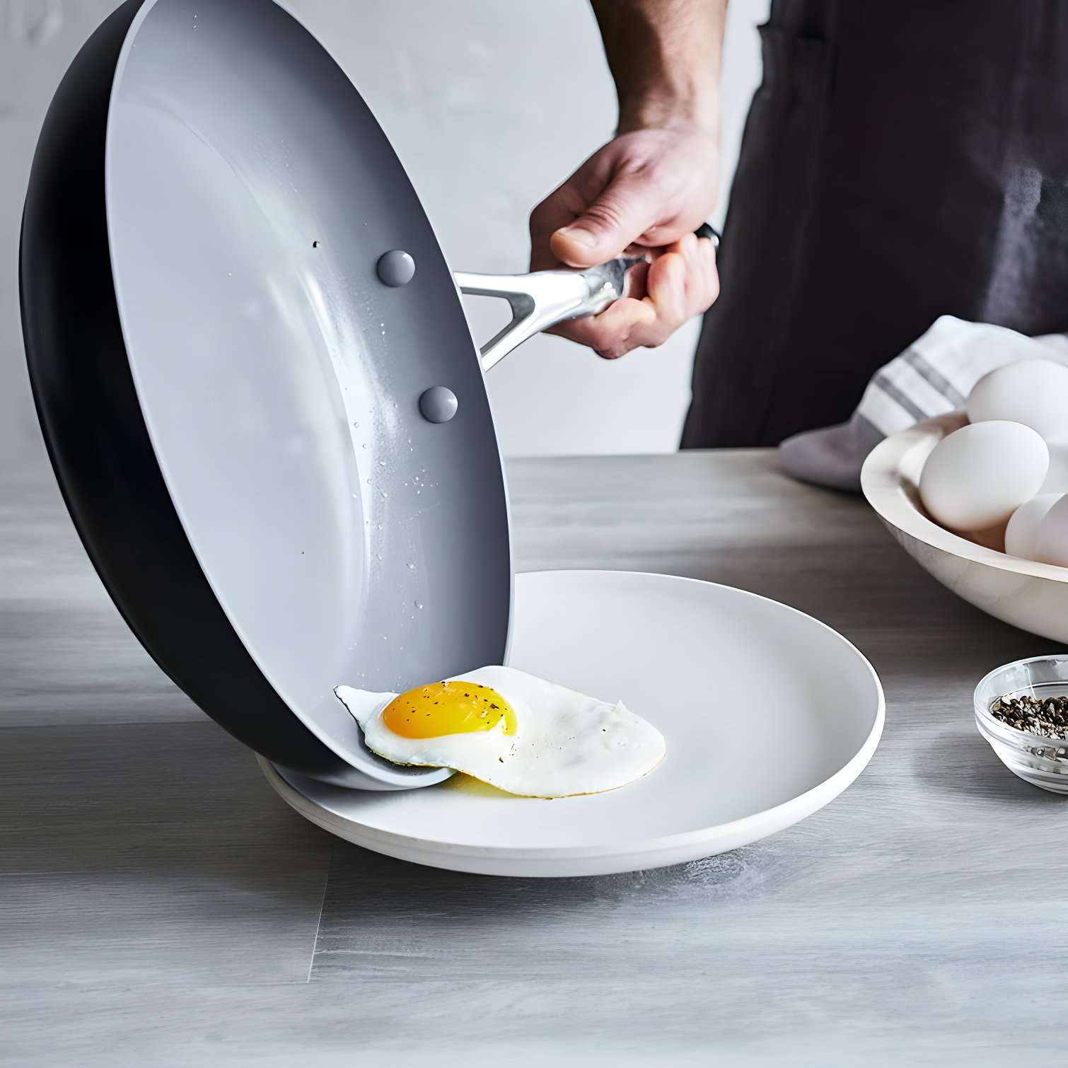 GreenPan GreenPan Valencia Pro Healthy Ceramic Nonstick Hard-Anodized Aluminum Frying Pan