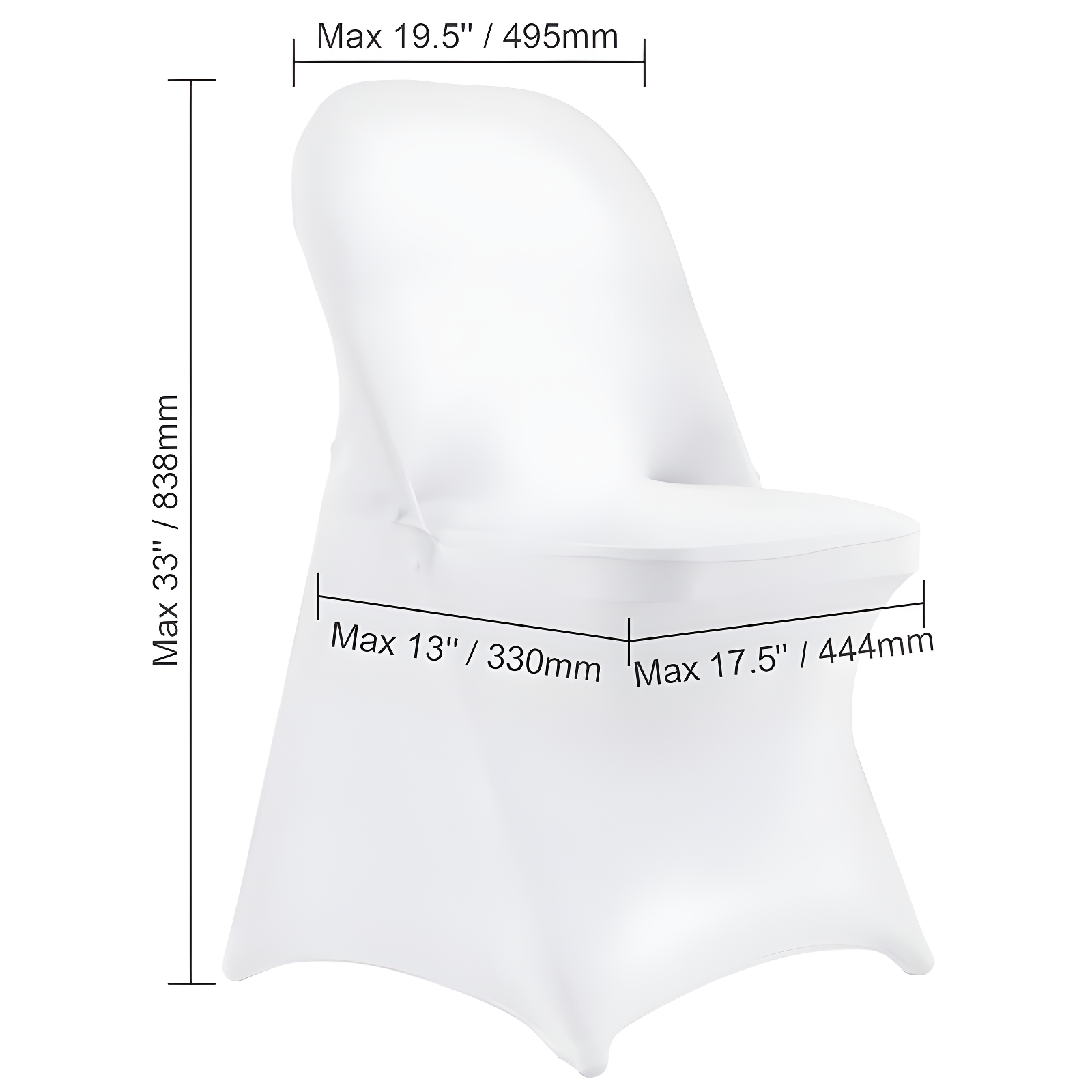 VEVOR Polyester Chair Cover | Wayfair