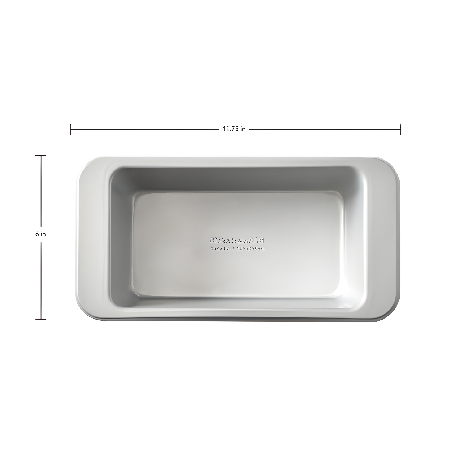 KitchenAid® KitchenAid® Nonstick Aluminized Steel Loaf Pan, 9x5-inch, Silver