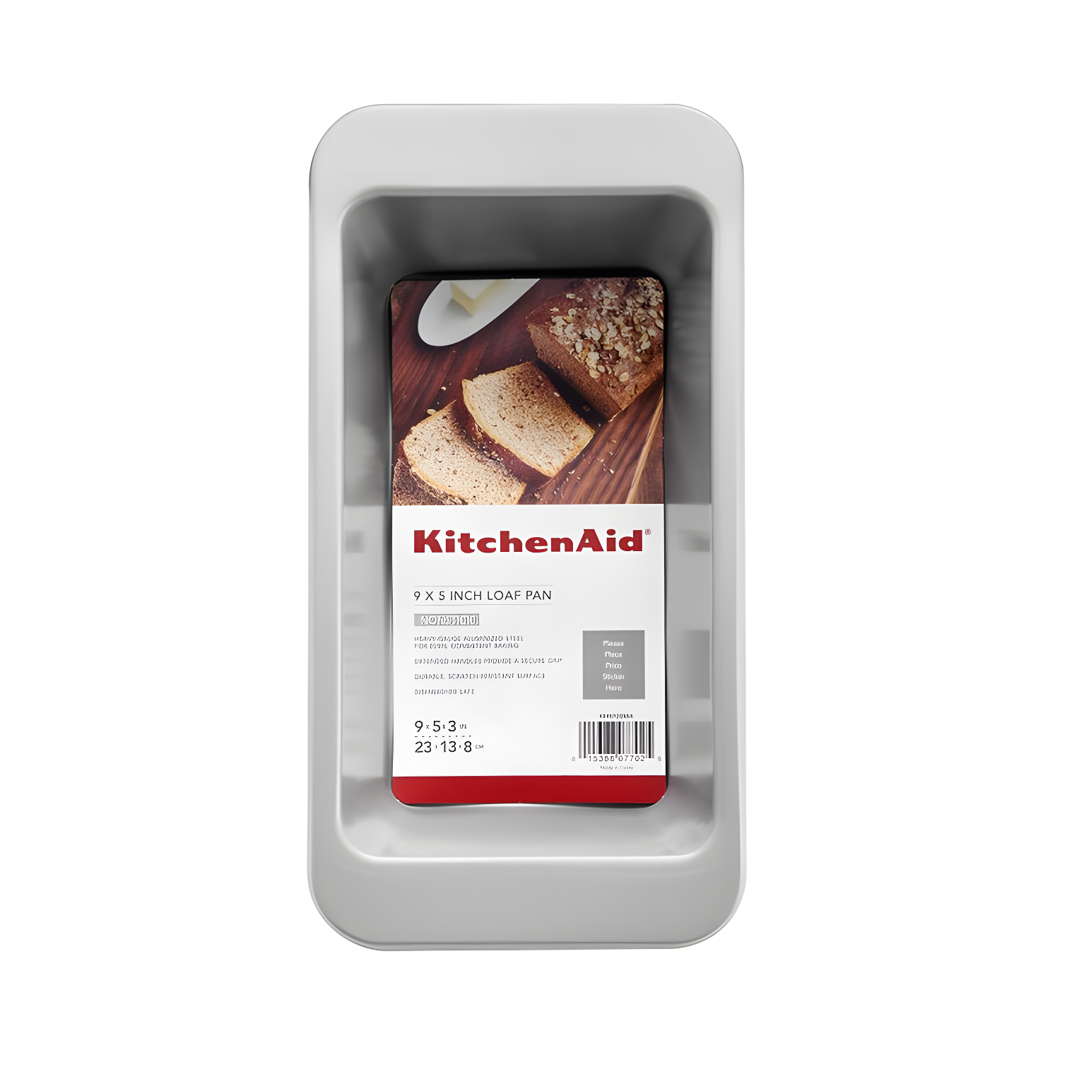KitchenAid® KitchenAid® Nonstick Aluminized Steel Loaf Pan, 9x5-inch, Silver