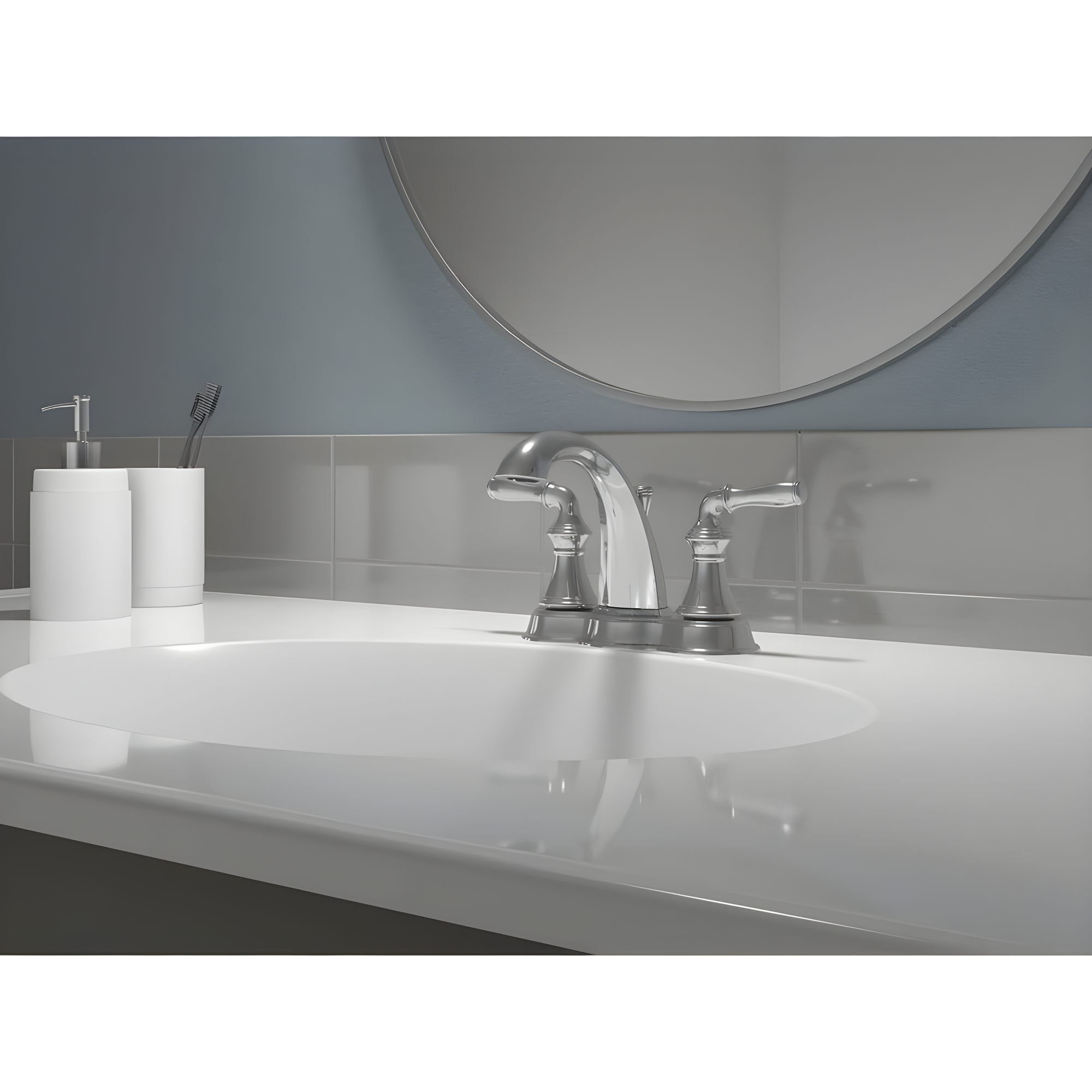 Kohler ® Devonshire ® Widespread Chrome Bathroom Sink Faucet