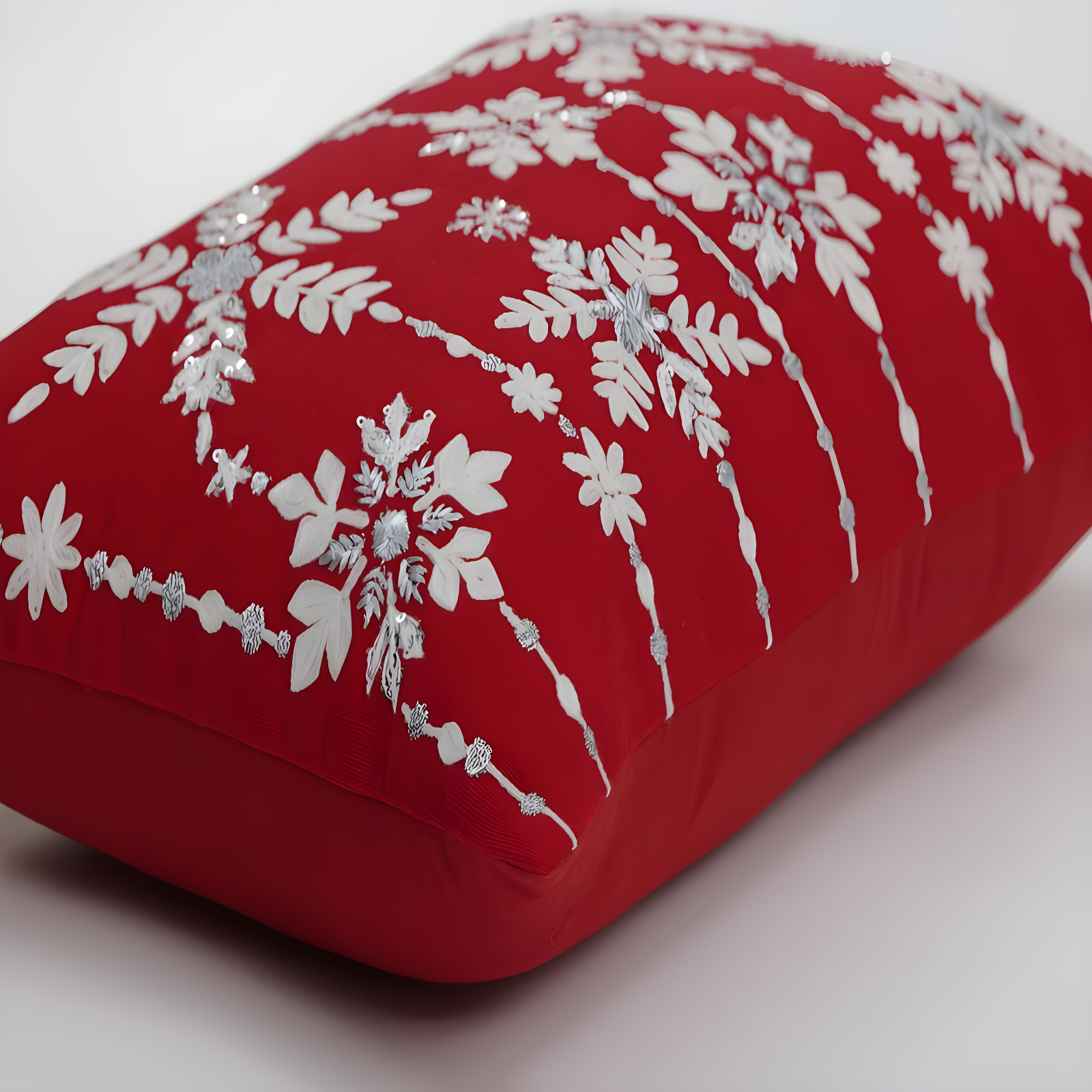 Pillow Perfect Floral Reversible Throw Pillow