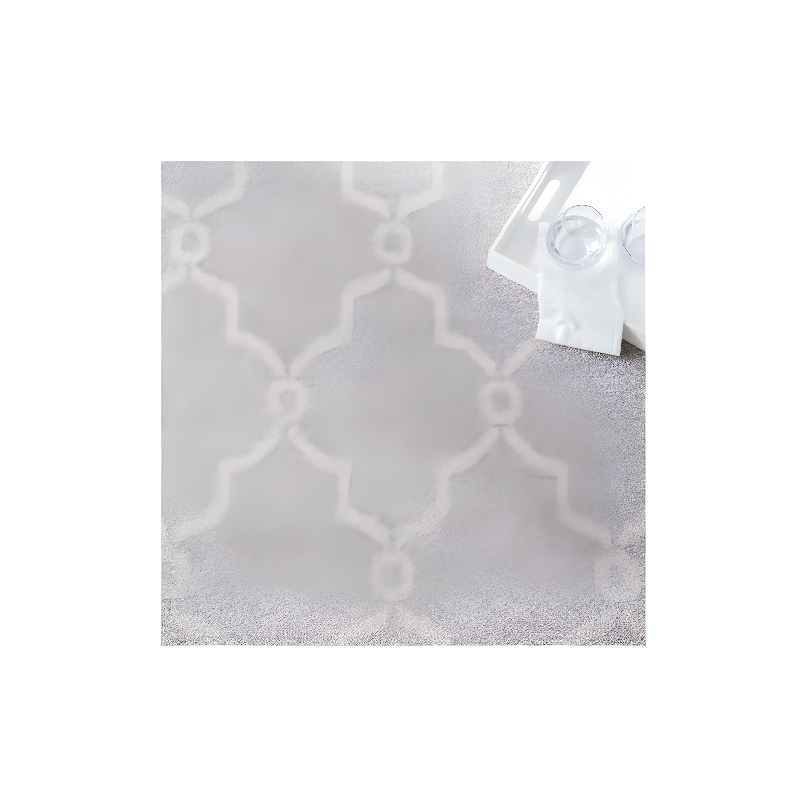 Amherst AMT414 Power Loomed Indoor Runner Rug - Light Grey/Ivory - 2'3"x11' - Safavieh