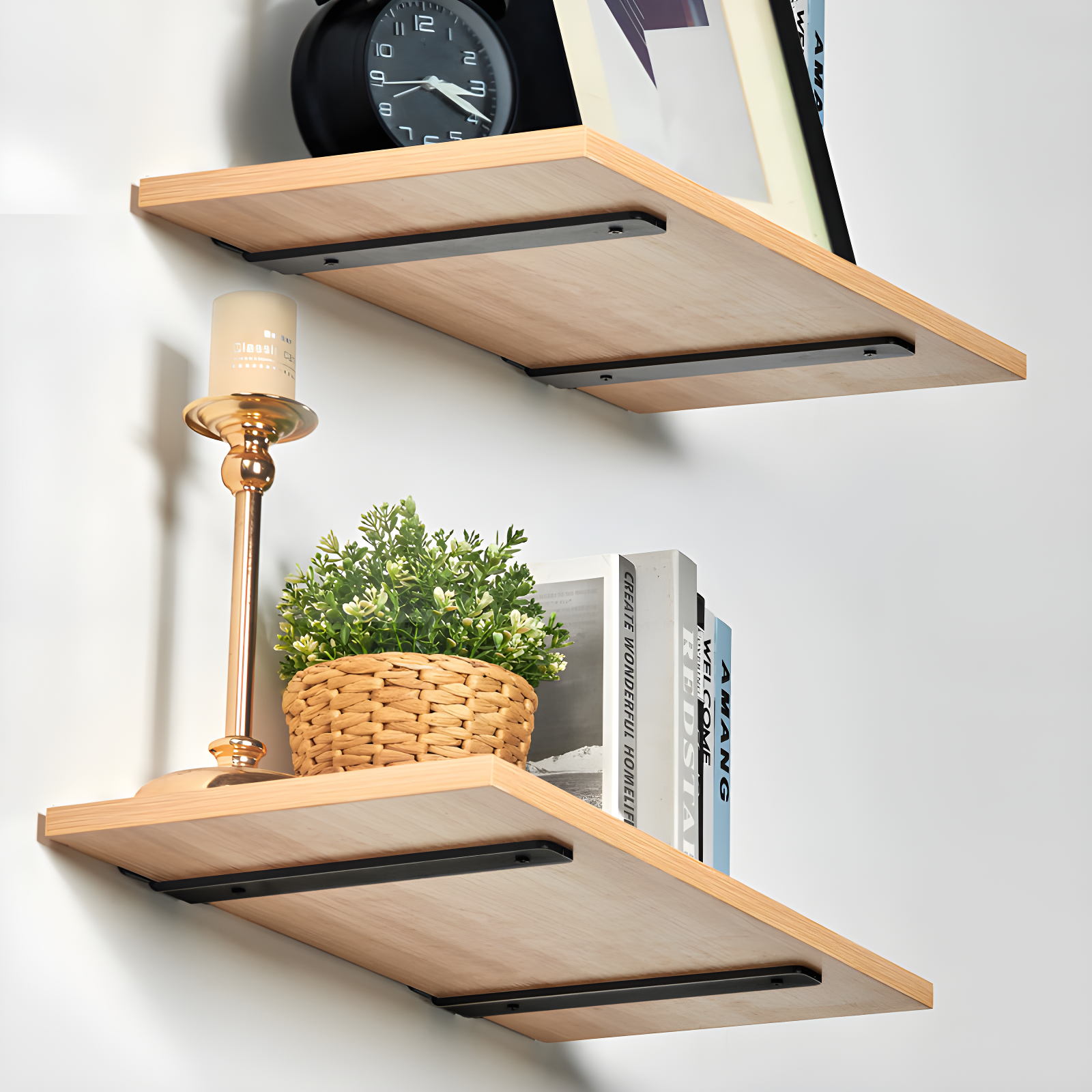 VEVOR Floating Shelf Brackets (Set of 6)