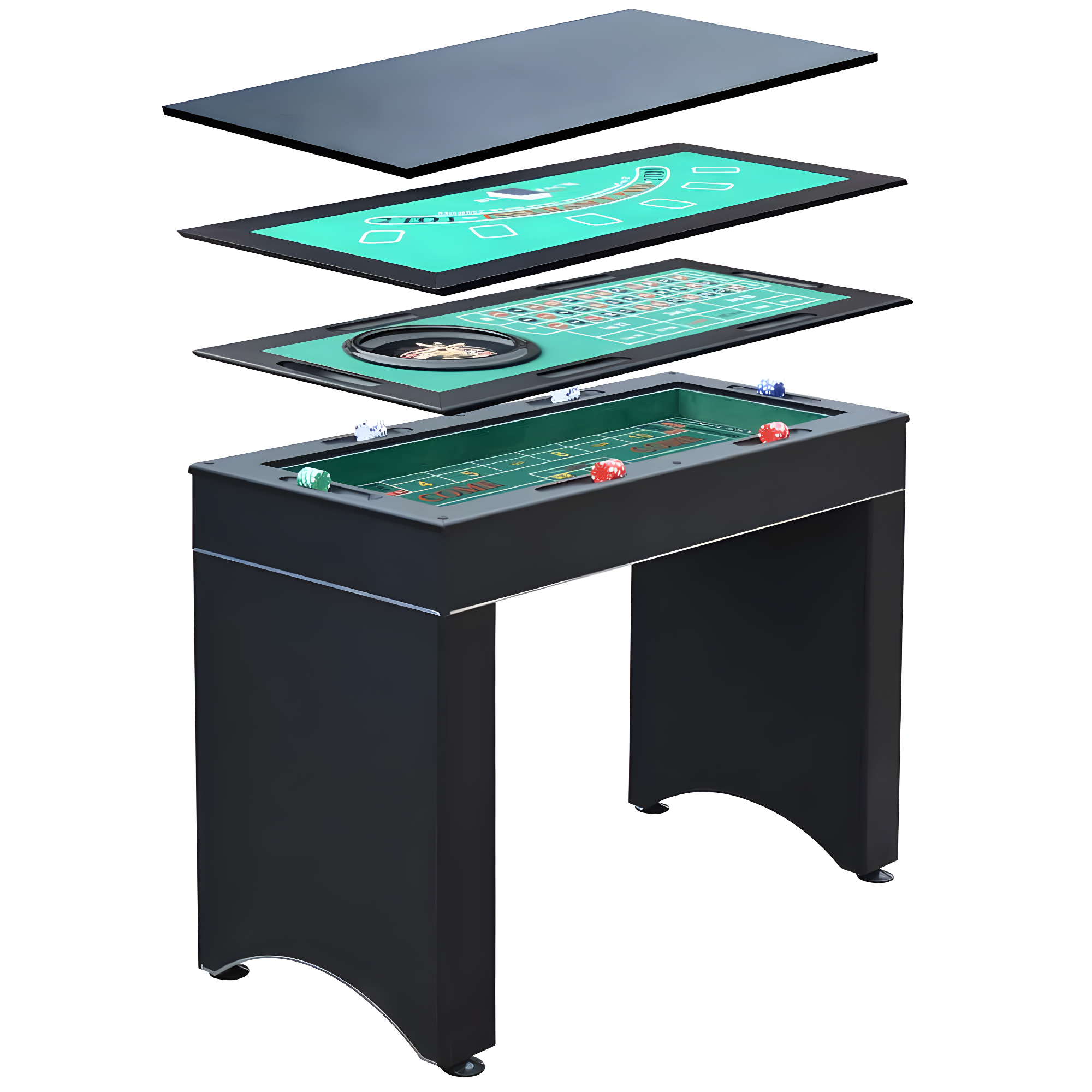 Hathaway Games 48" Monte Carlo Poker Table