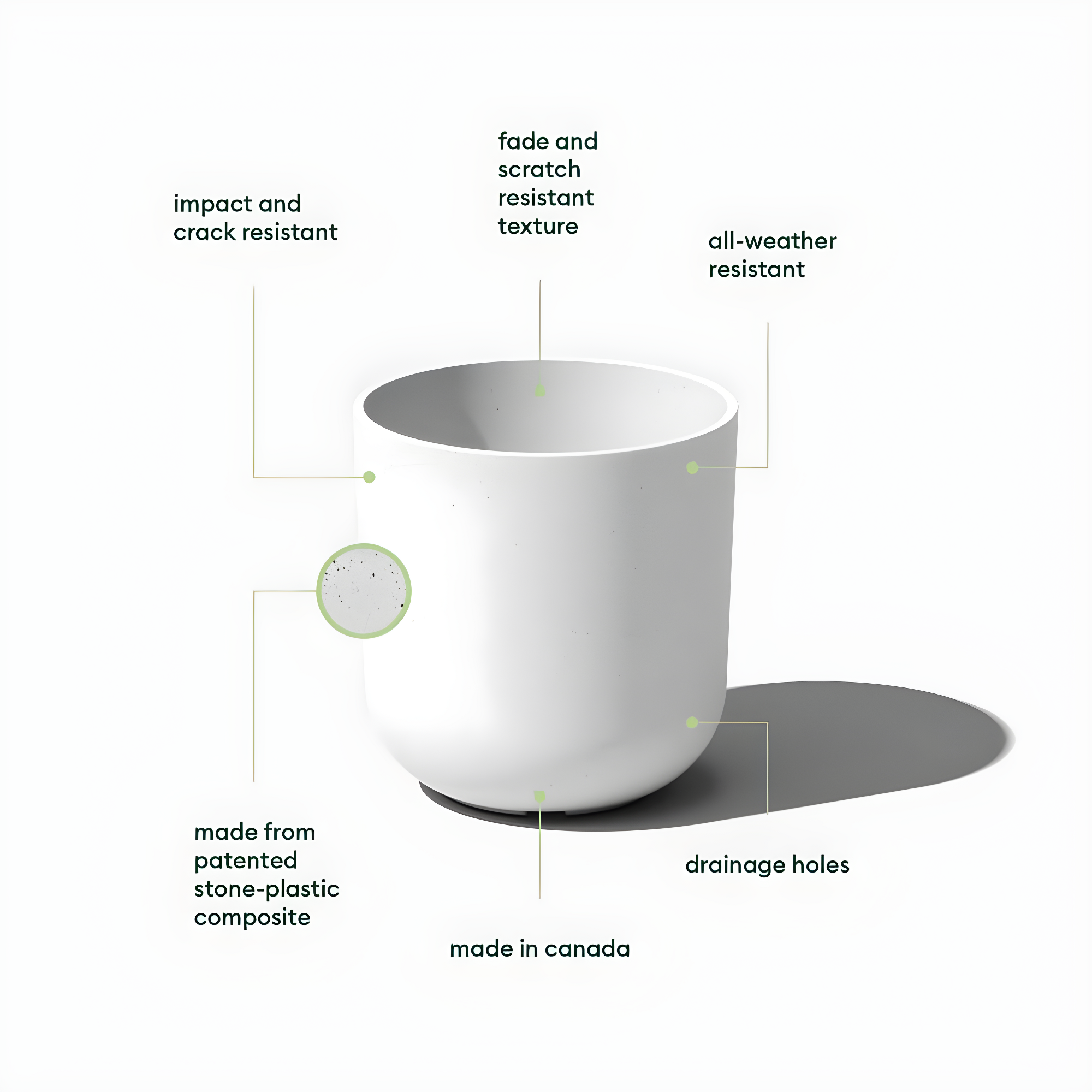 Mason Series Kona Planter