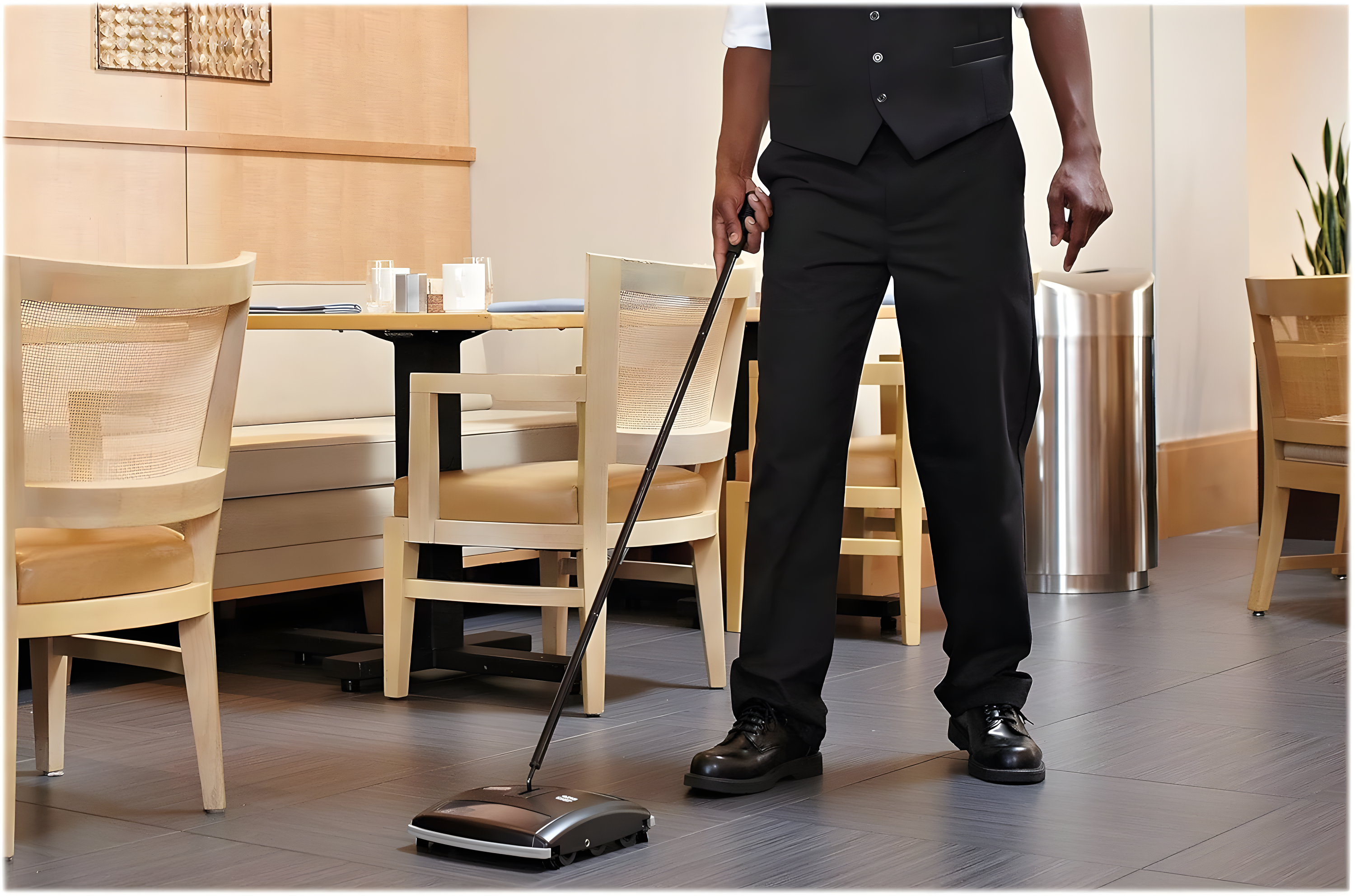 Rubbermaid Dual-Action Floor/Carpet  Sweeper, Gray & Reviews | Wayfair