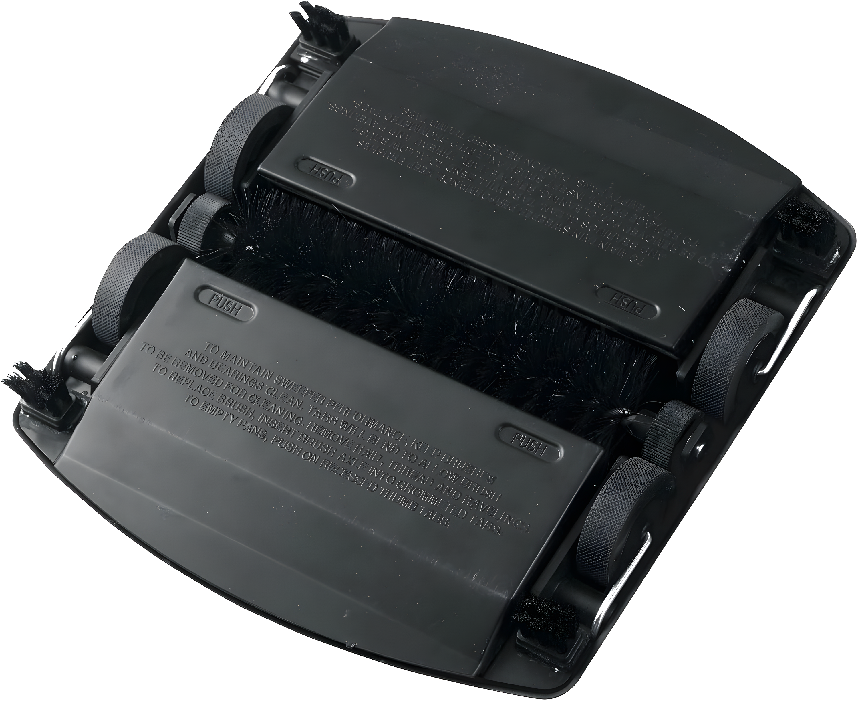 Rubbermaid Dual-Action Floor/Carpet  Sweeper, Gray & Reviews | Wayfair