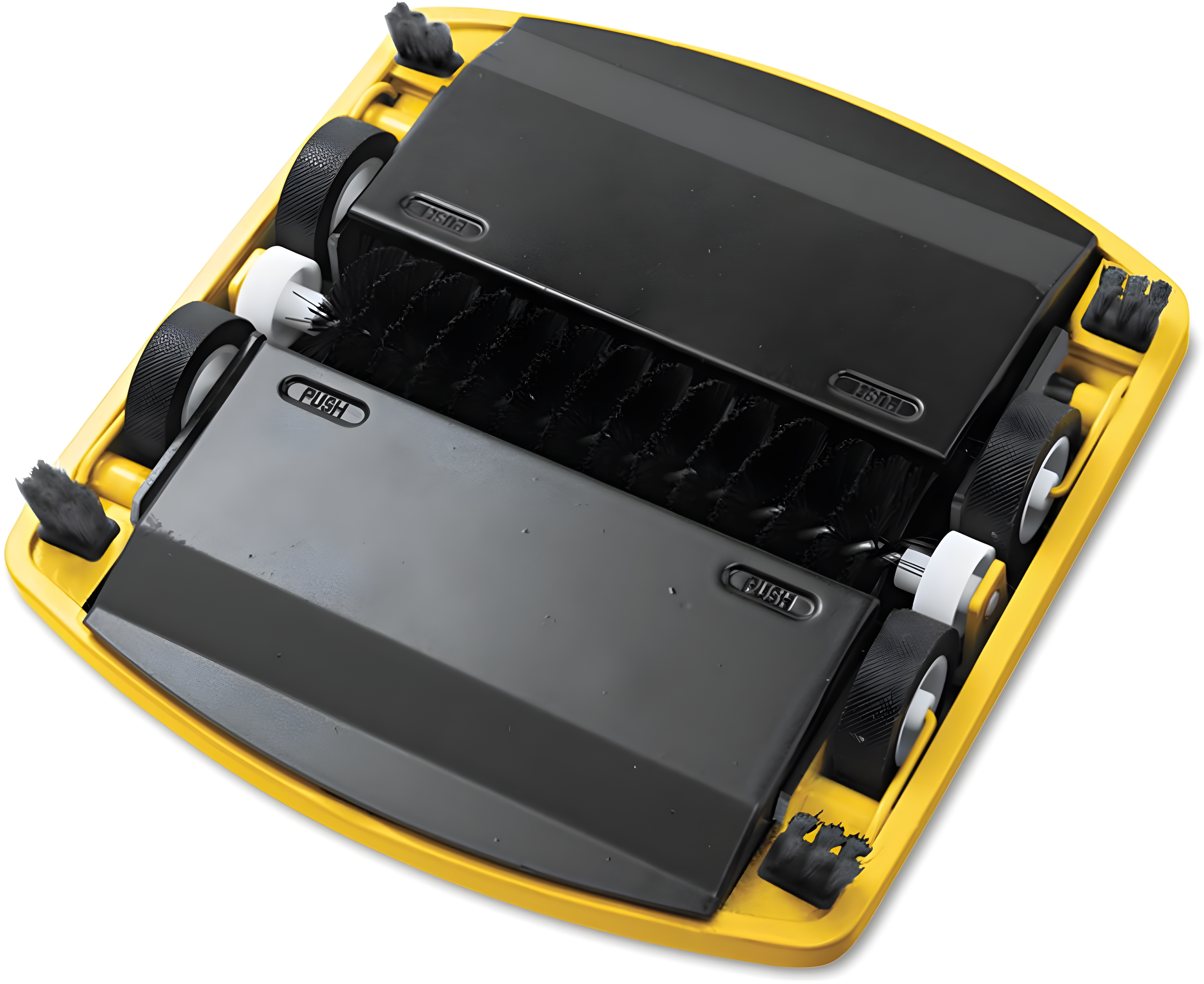 Rubbermaid Dual-Action Floor/Carpet  Sweeper, Gray & Reviews | Wayfair