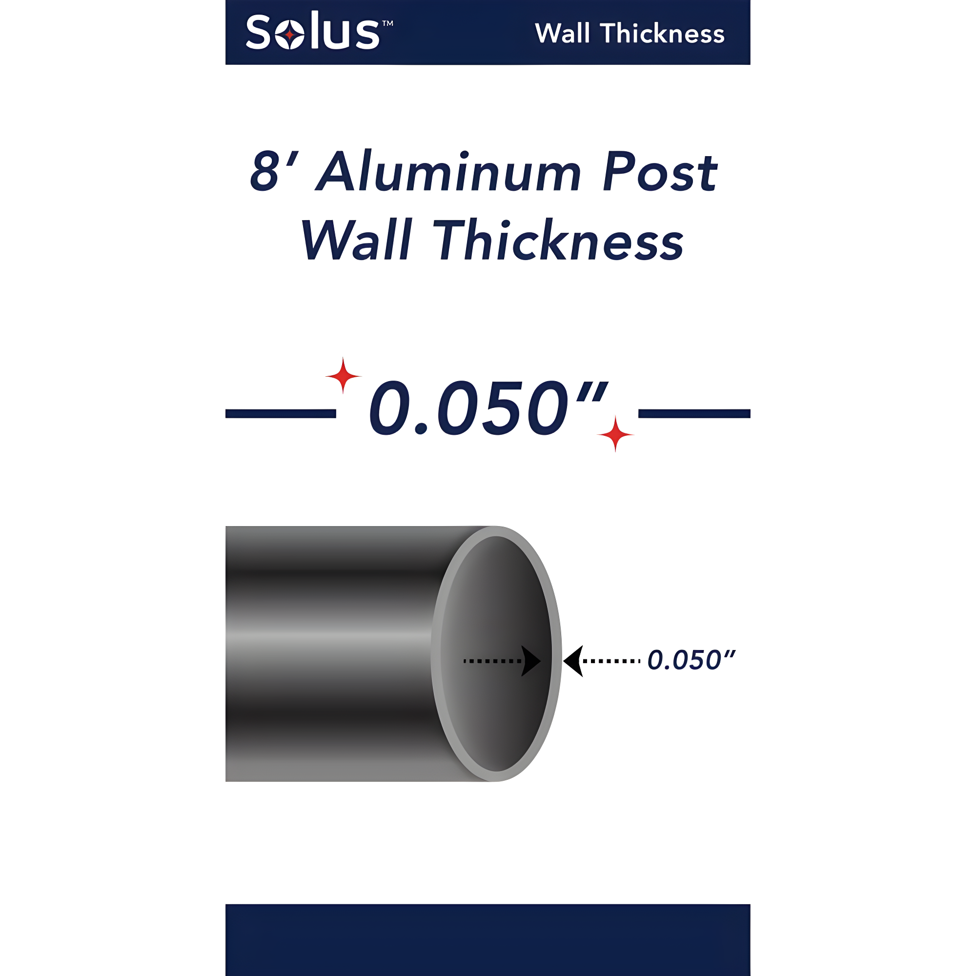 Solus 8 ft. Black Aluminum Outdoor Lamp Post with Outlet