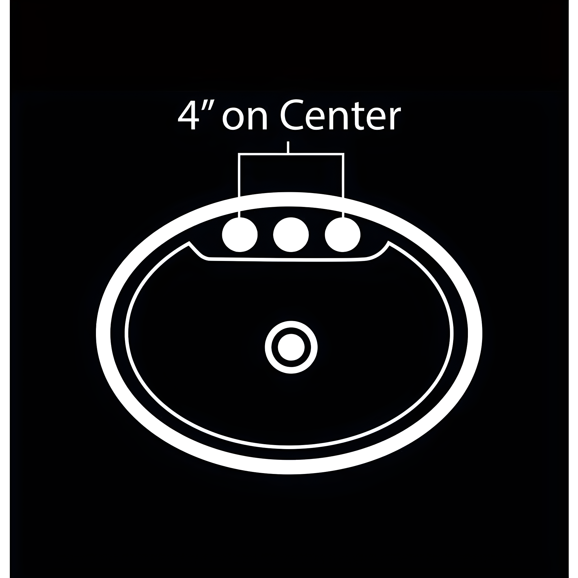Dryden Centerset Bathroom Faucet with Drain Assembly