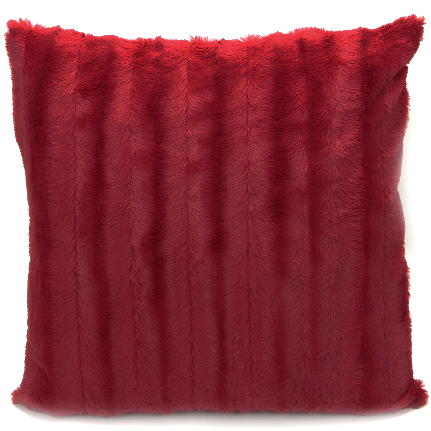 Cheer Collection Faux Fur Throw Pillow (Set of 2)