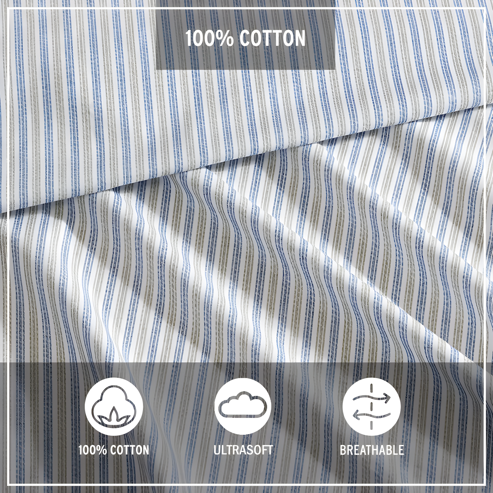 Eddie Bauer Printed Cotton Percale Sheet Sets & Reviews | Wayfair