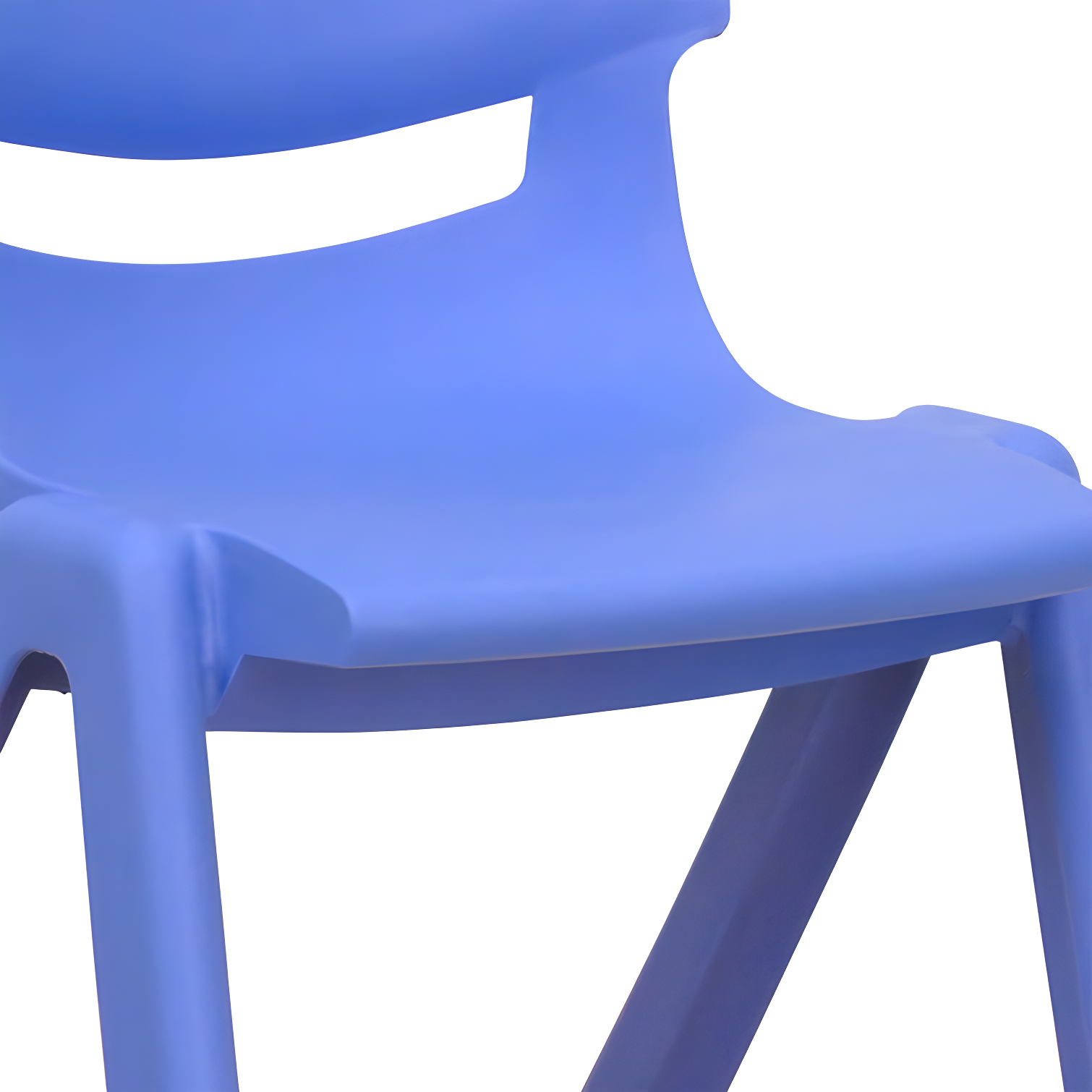 Flash Furniture Goddard Plastic Stack School Chair with Seat, 3rd-7th School Chair (Set of 4)
