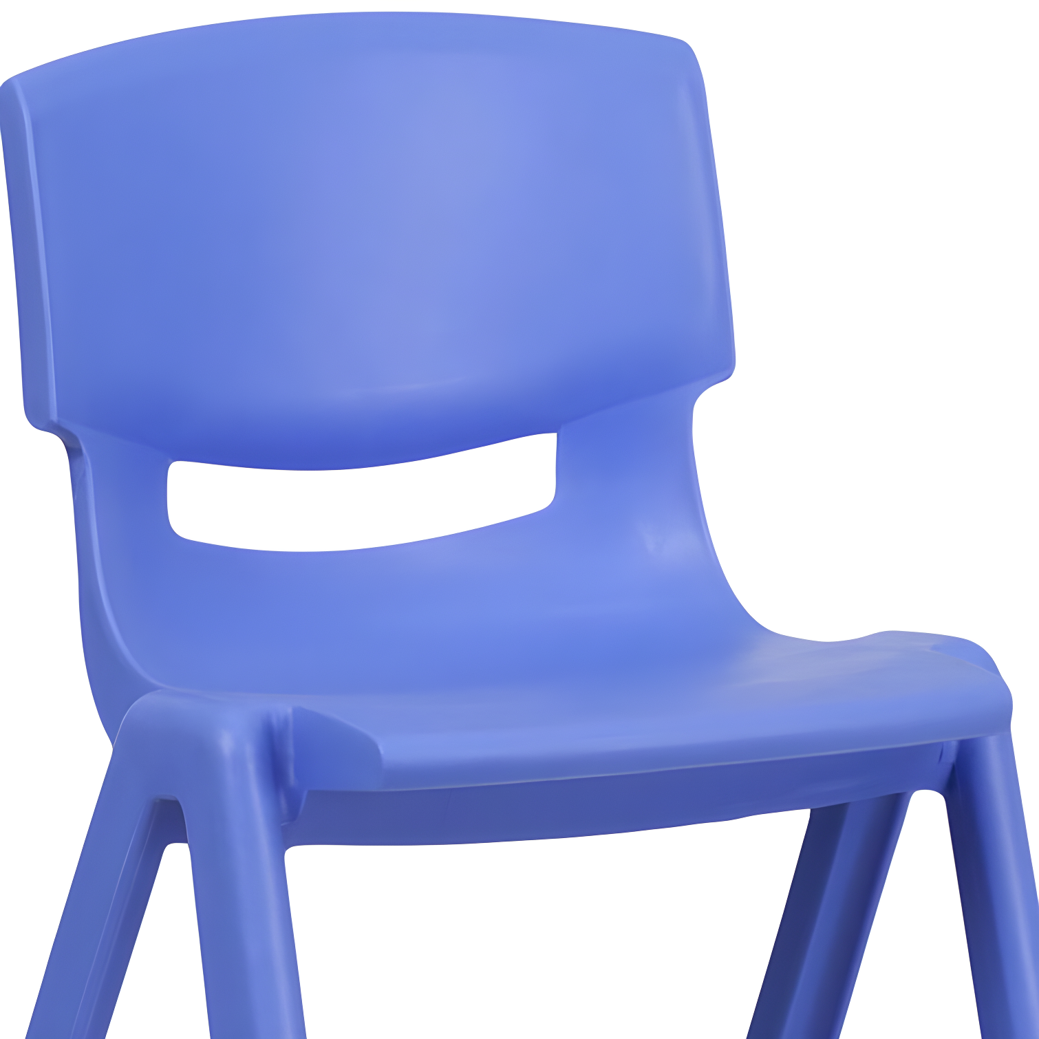Flash Furniture Goddard Plastic Stack School Chair with Seat, 3rd-7th School Chair (Set of 4)