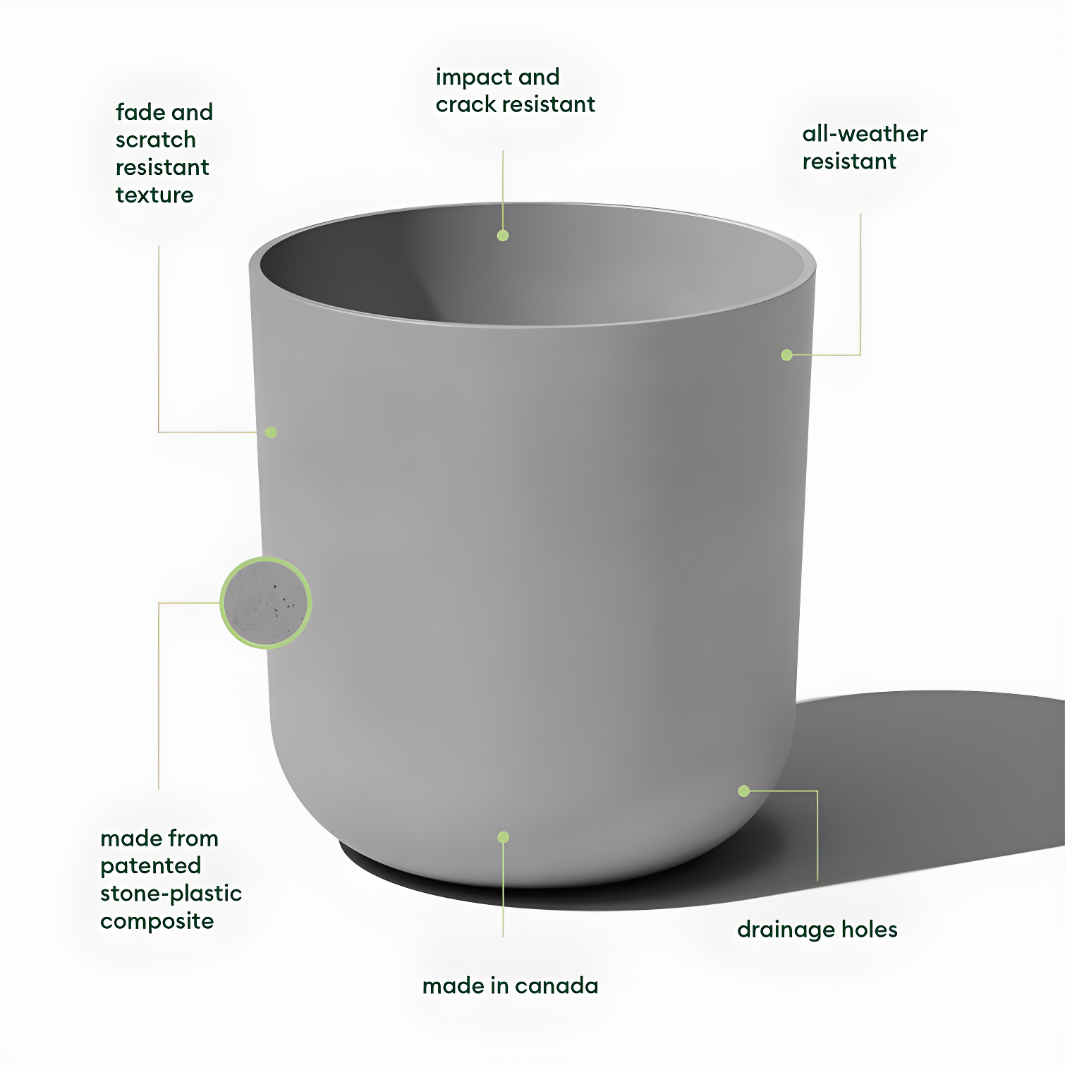 Mason Series Kona Planter