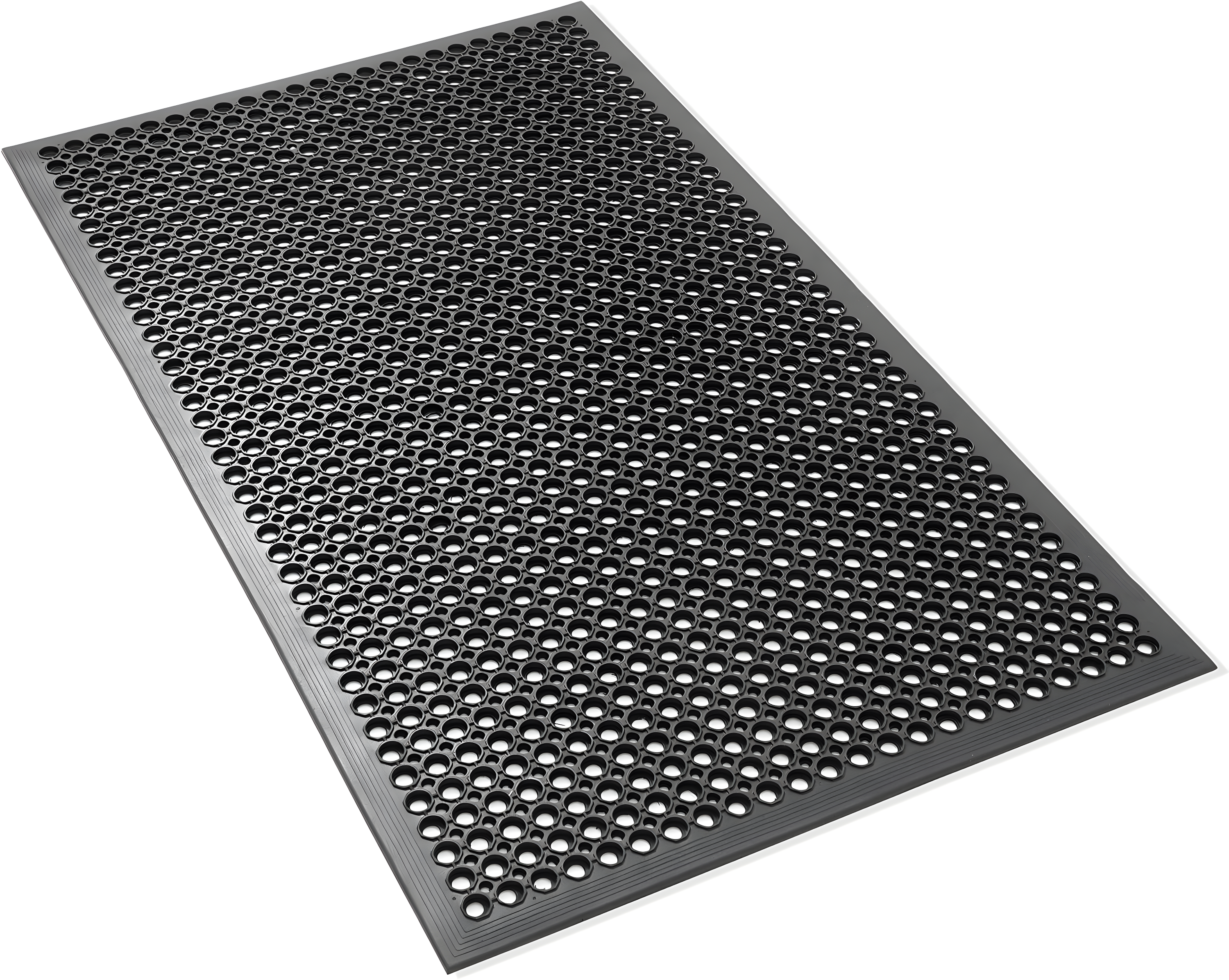GRIDMANN Anti-Fatigue Restaurant Floor Mat, Non-Slip Rubber Drainage Mat