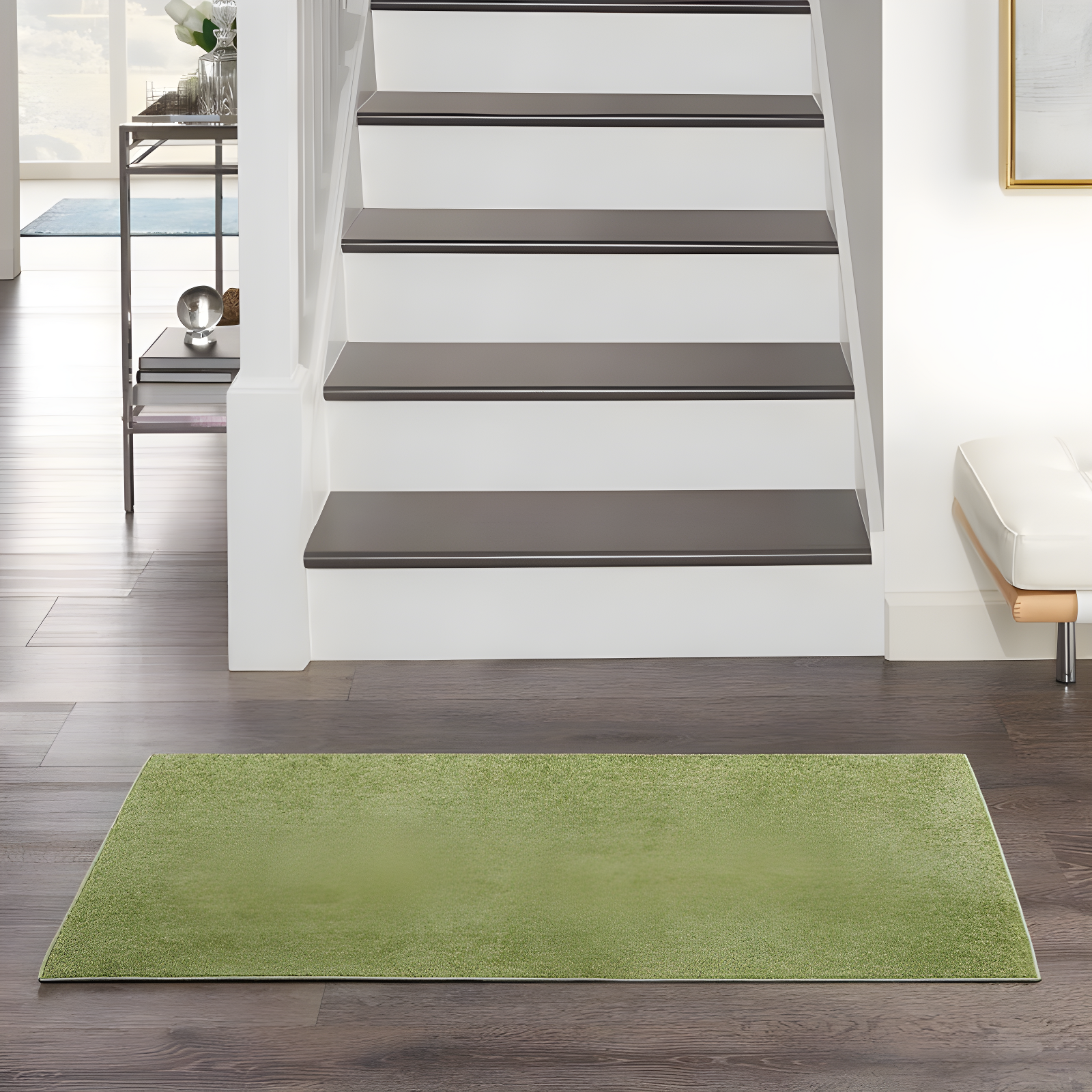 Nourison Nourison Essentials NRE01 Indoor/outdoor Area Rug - Green 2' x 4'