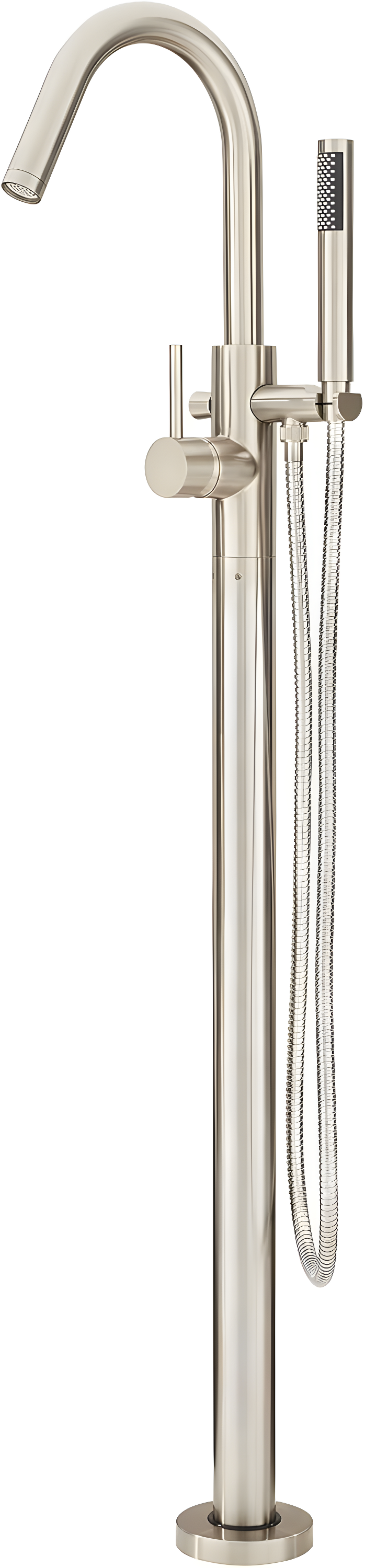 Single Handle Floor Mounted Freestanding Tub Filler Trim