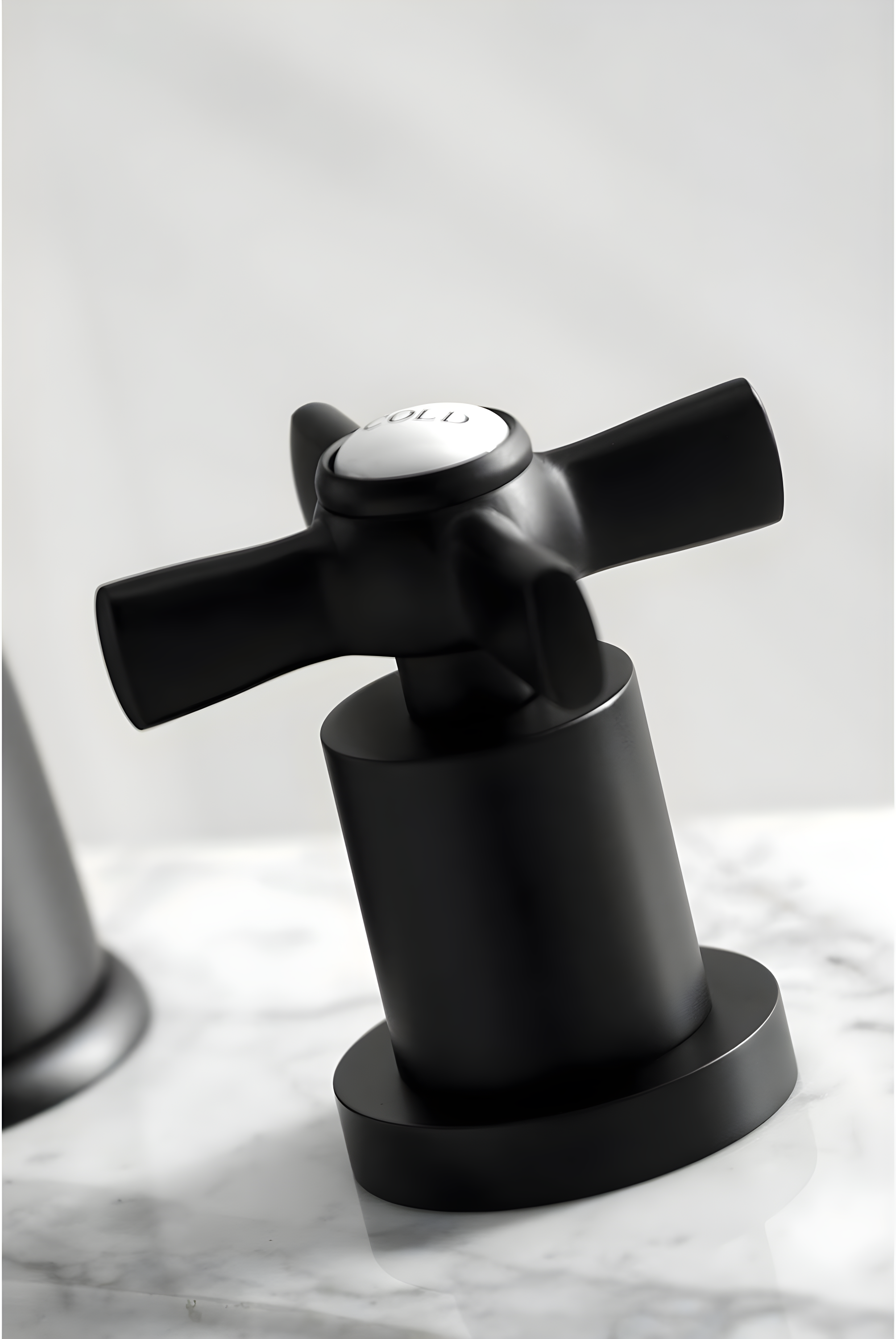 Kingston Brass Millennium Two-Handle 3-Hole Deck Mount Widespread Bathroom Faucet with Brass Pop-Up Drain
