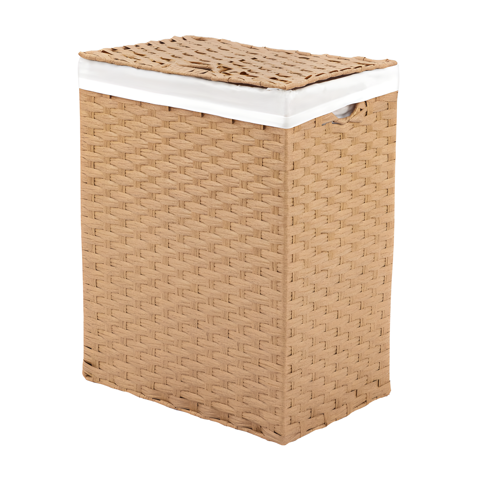 Handwoven Rectangle Laundry Hamper