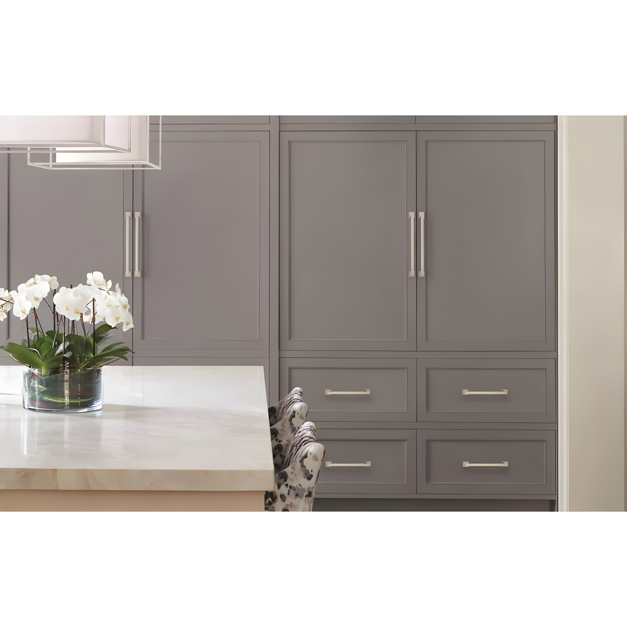 Amerock Mulholland 12 inch (305mm) Center-to-Center Satin Nickel Appliance Pull