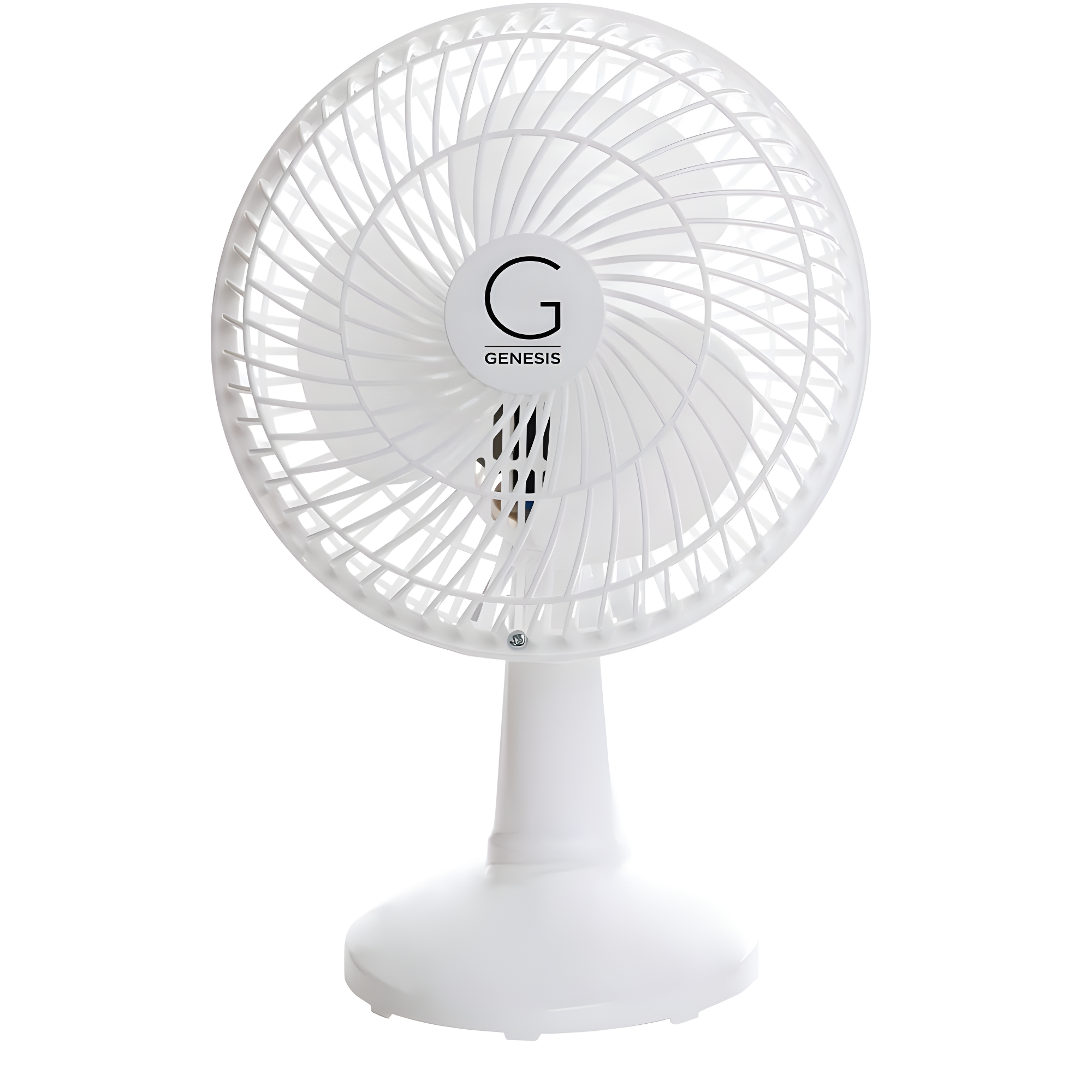 Genesis Indoor 5 in 2 speed Clip On Fans,Table Fans with A1CLIPFANWHITE, White