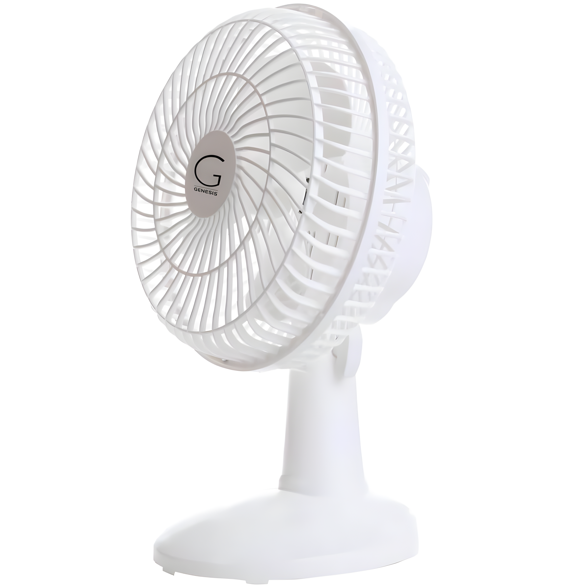 Genesis Indoor 5 in 2 speed Clip On Fans,Table Fans with A1CLIPFANWHITE, White