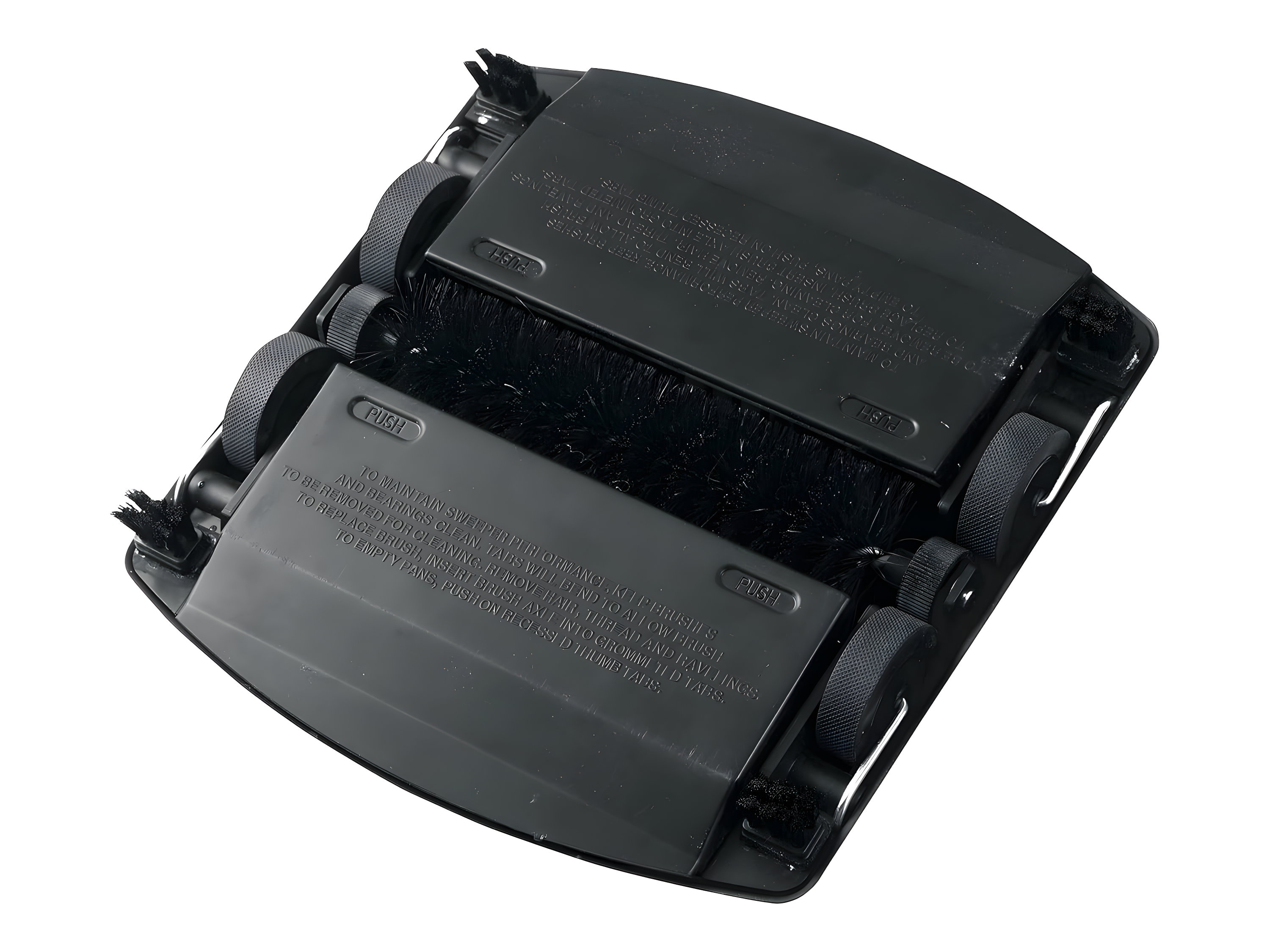 Rubbermaid Dual-Action Floor/Carpet  Sweeper, Gray & Reviews | Wayfair