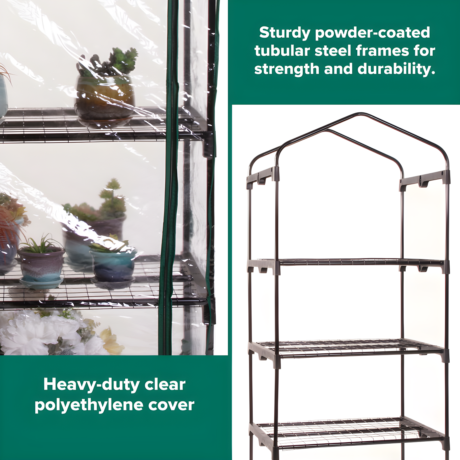 Gardman 2.25 Ft. W x 1.58 D Ft. Growing Rack