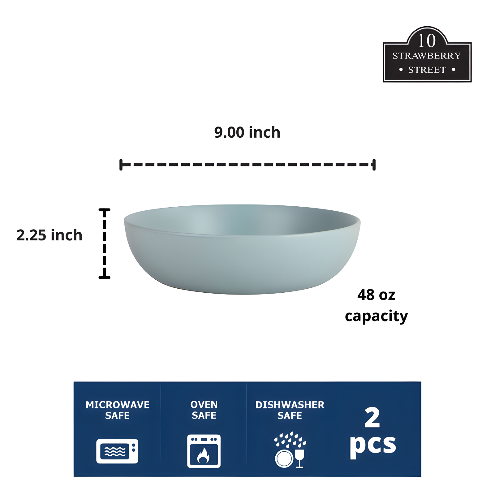 Wazee Matte Serving Bowl