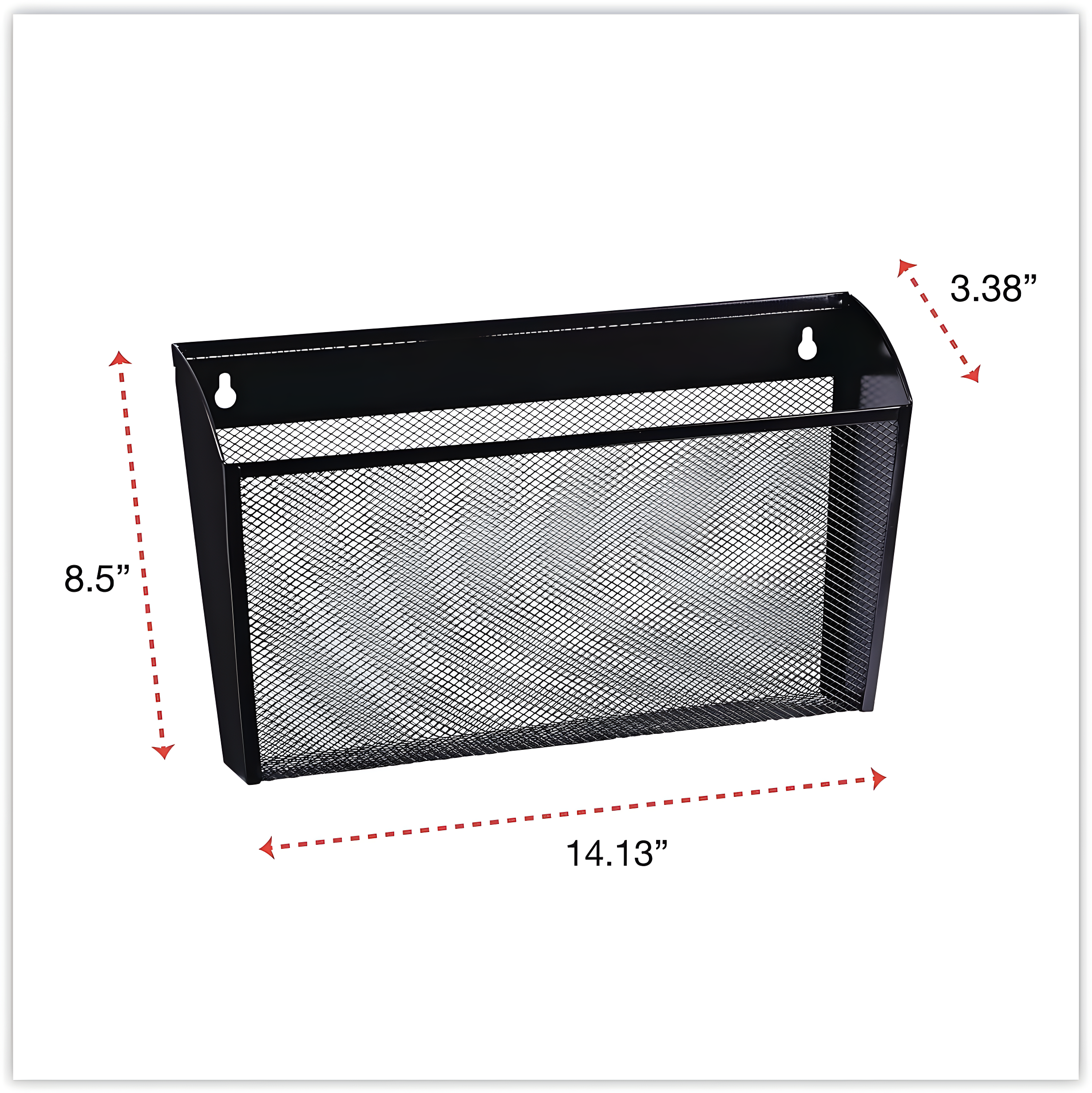 Universal Metal Hanging Files Wall File Pockets