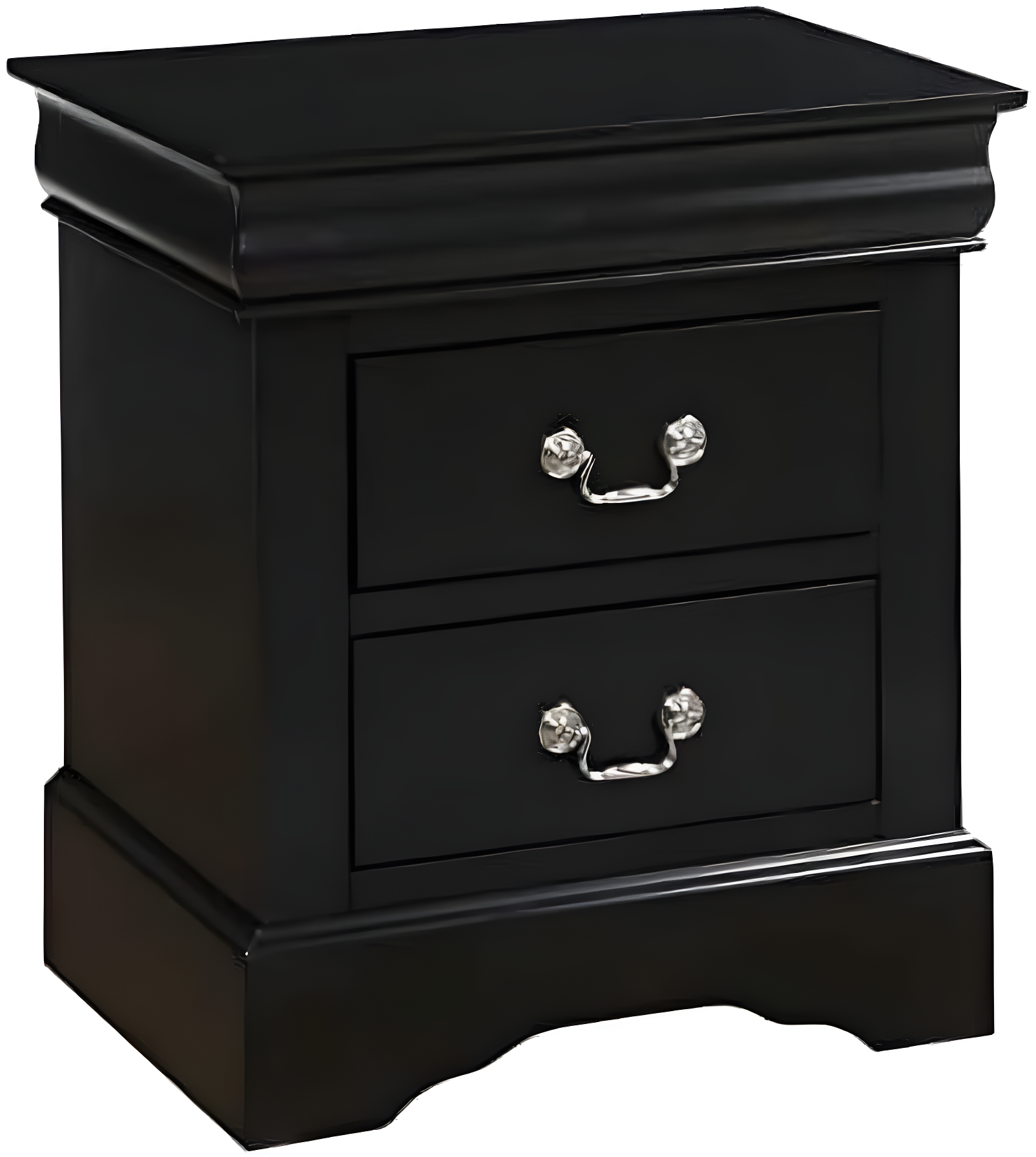 Acme Furniture Louis Philippe III Nightstand Black