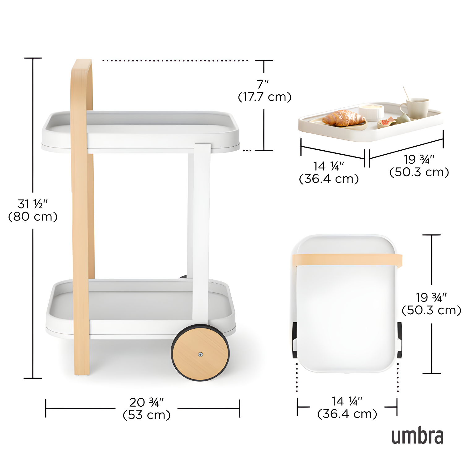 Bellwood Bar/Storage Cart