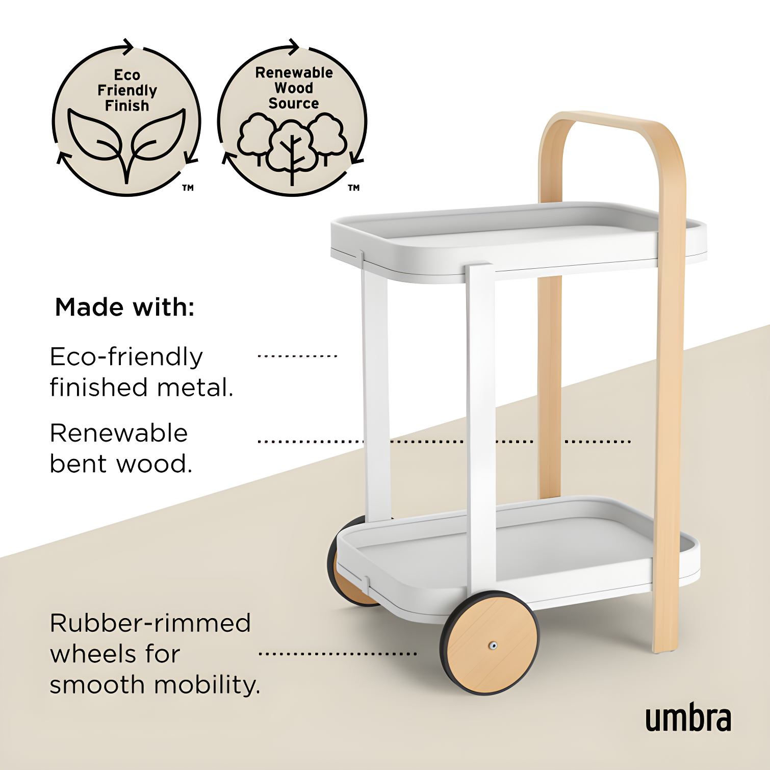 Bellwood Bar/Storage Cart