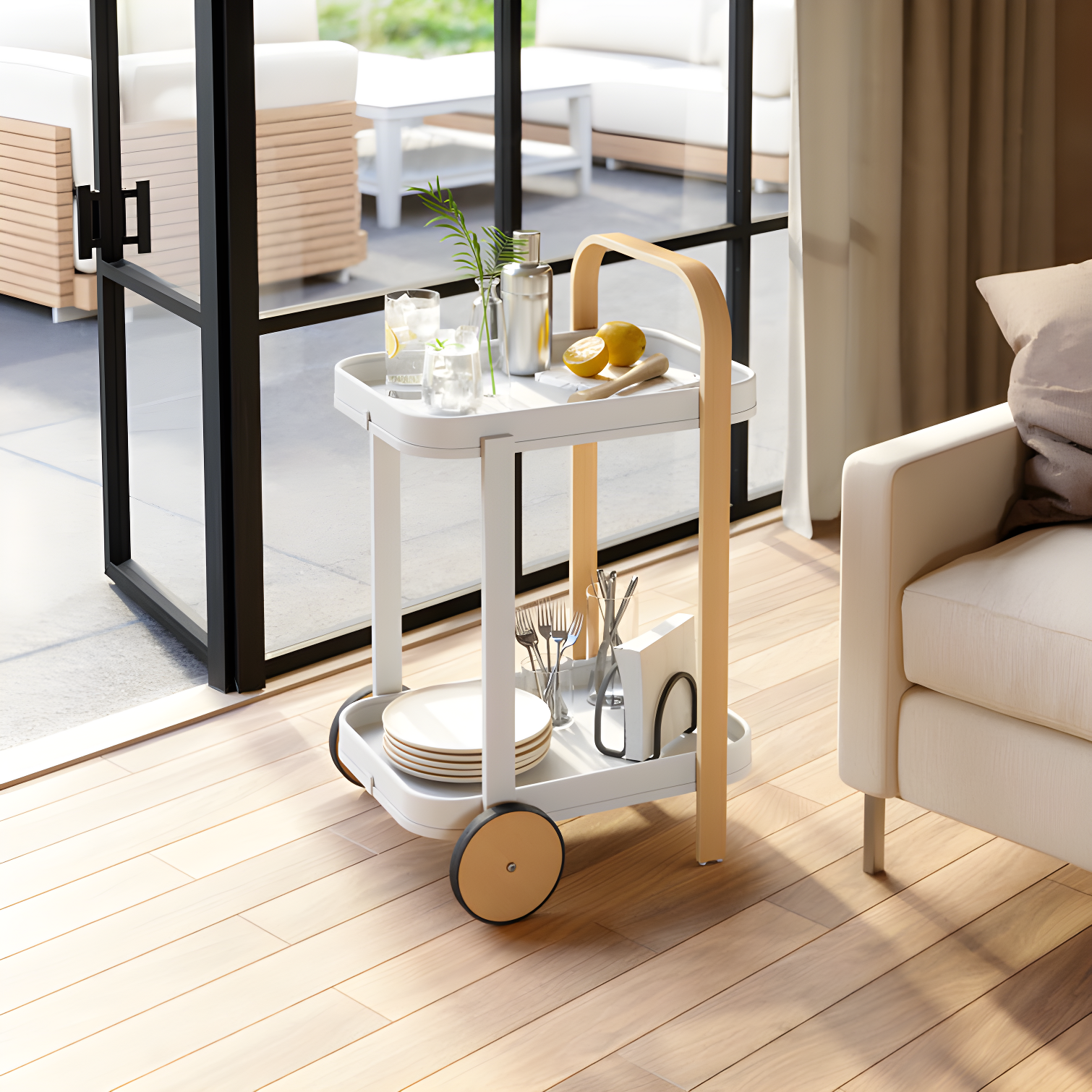 Bellwood Bar/Storage Cart