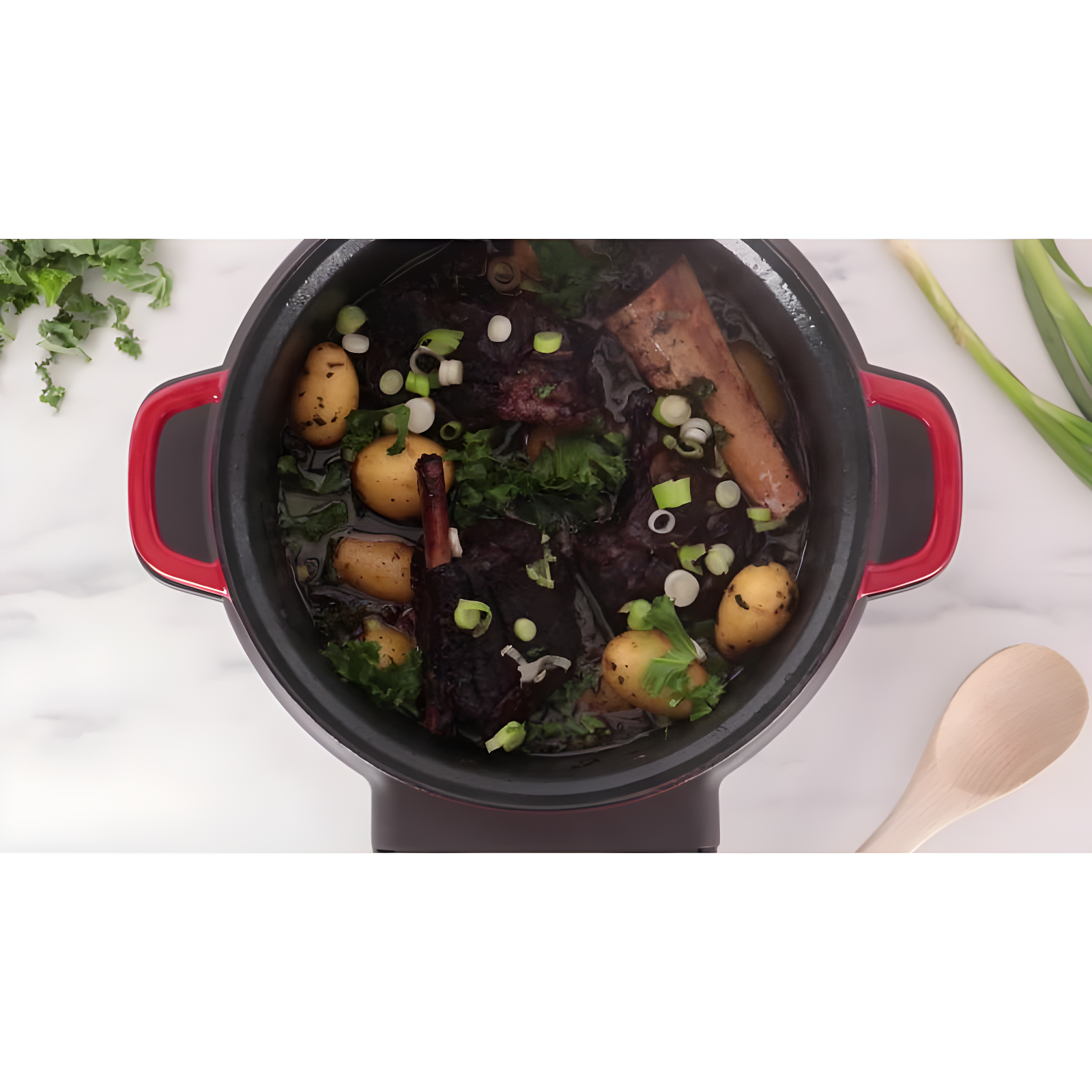 Instant Pot Instant Precision 6-quart Dutch Oven, Red Lid