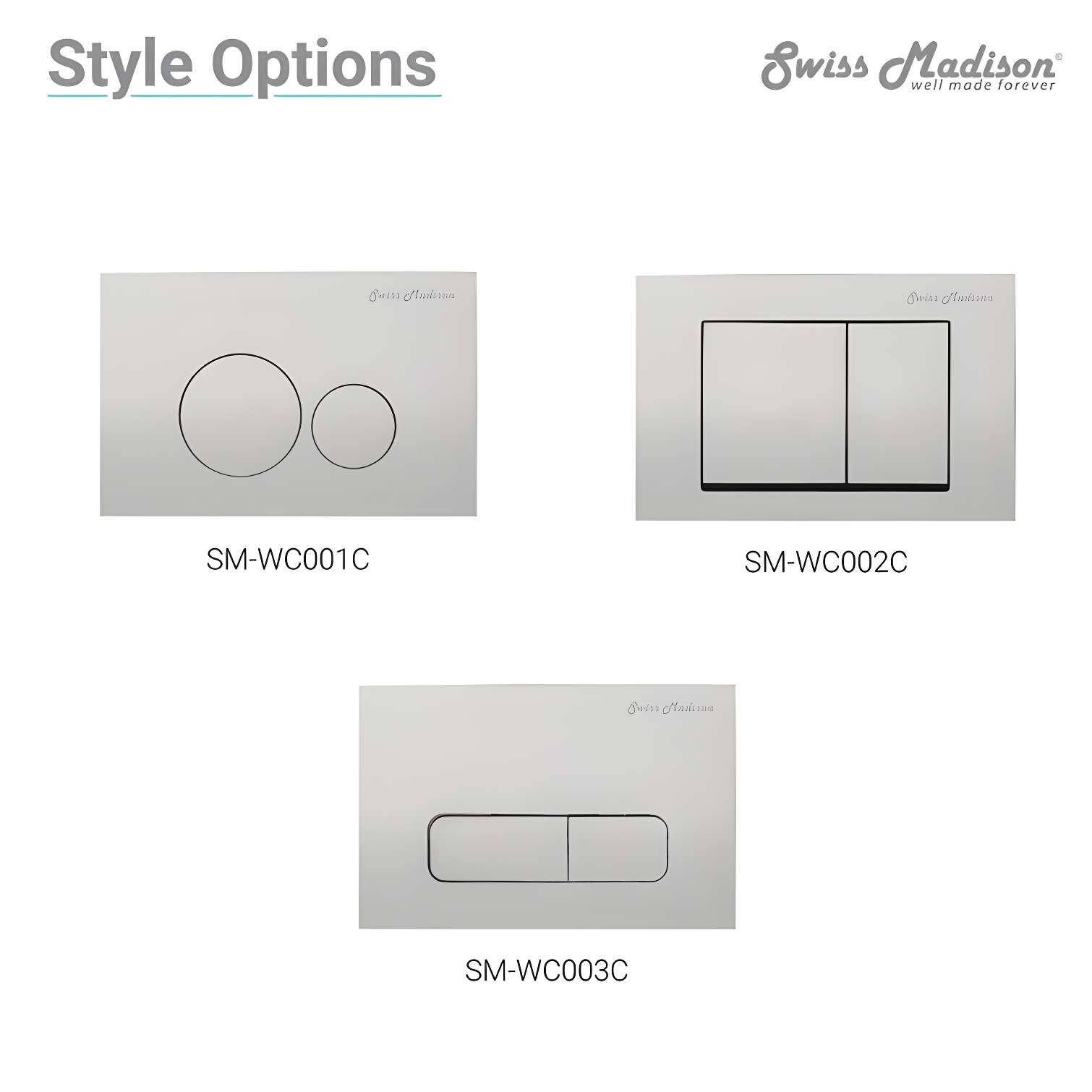 Wall Mount Actuator Push Button Plate