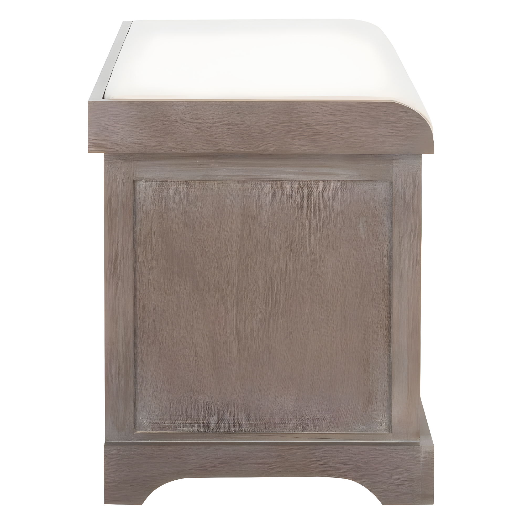 Freddy Wicker Storage Bench - AMH5736 - White Wash - Safavieh