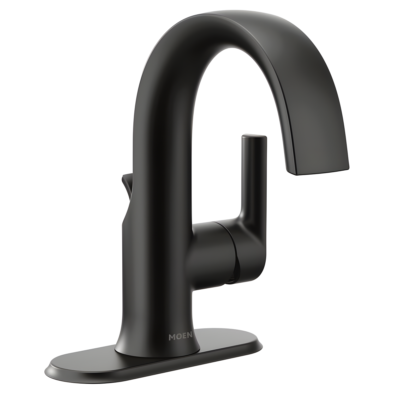 Doux Single Hole Bathroom Faucet with Drain Assembly